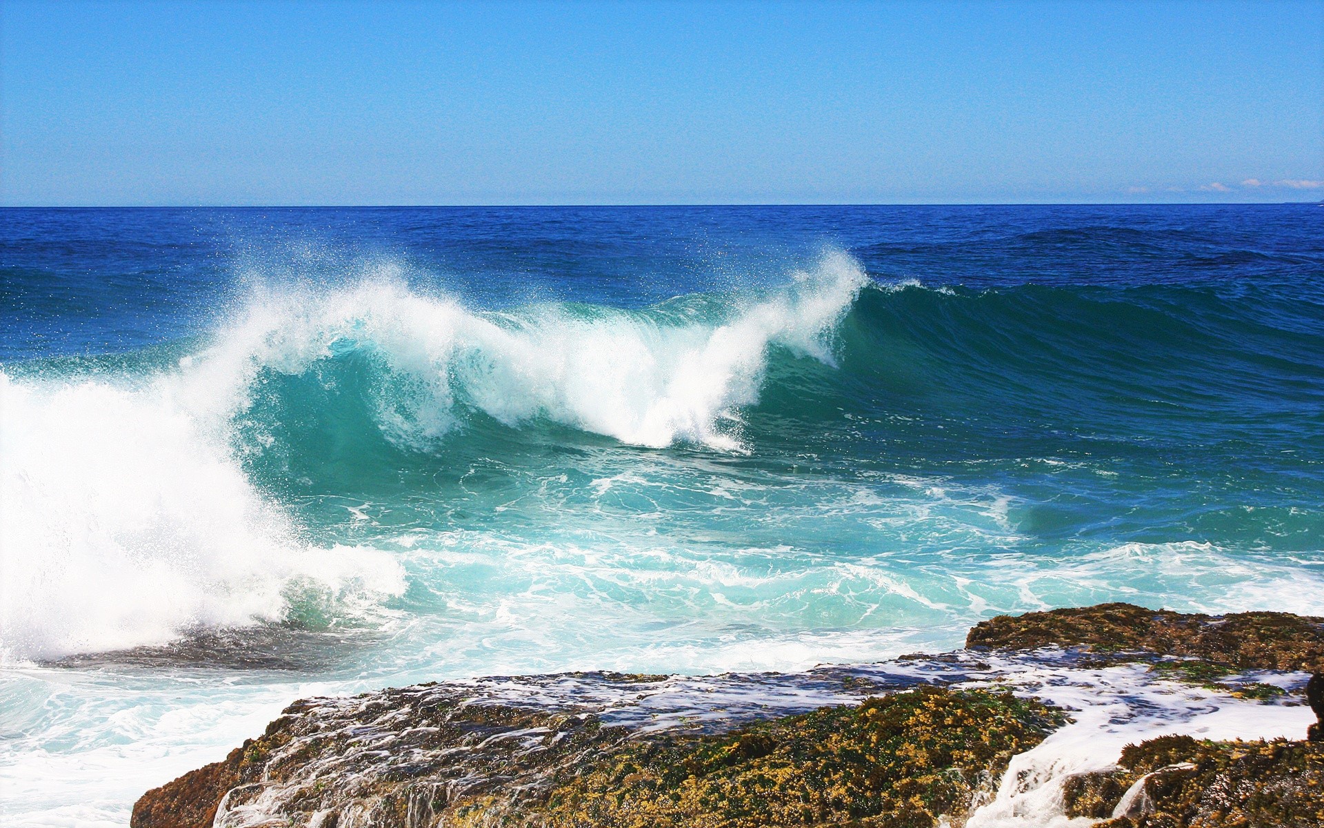 Laden Sie das Horizont, Ozean, Welle, Meer, Erde/natur-Bild kostenlos auf Ihren PC-Desktop herunter