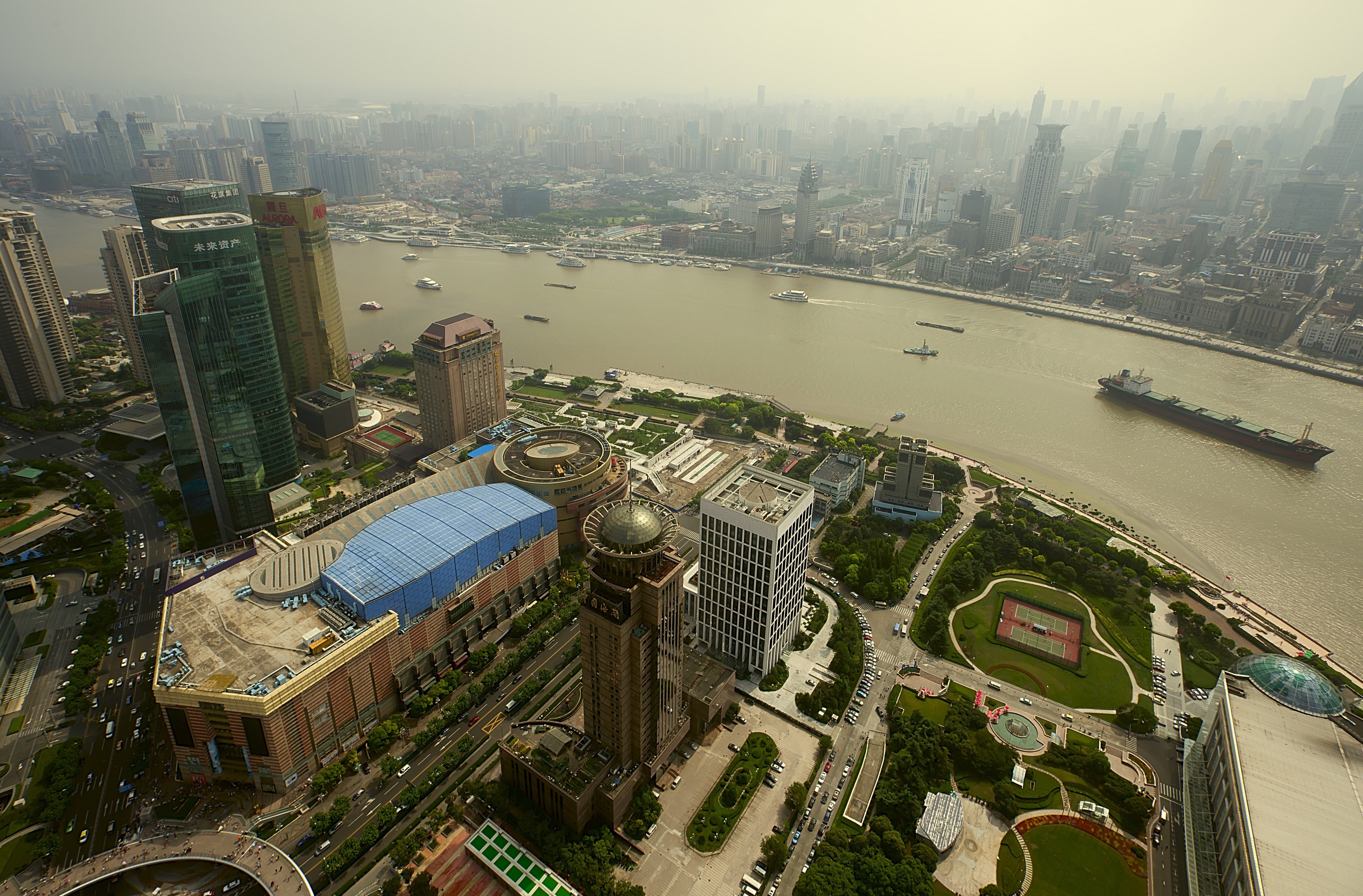 Free download wallpaper Cities, China, Shanghai, Huangpu, Man Made on your PC desktop