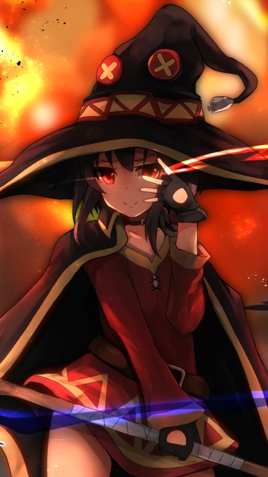 Téléchargez des papiers peints mobile Animé, Kono Subarashii Sekai Ni Shukufuku O!, Megumin (Konosuba) gratuitement.