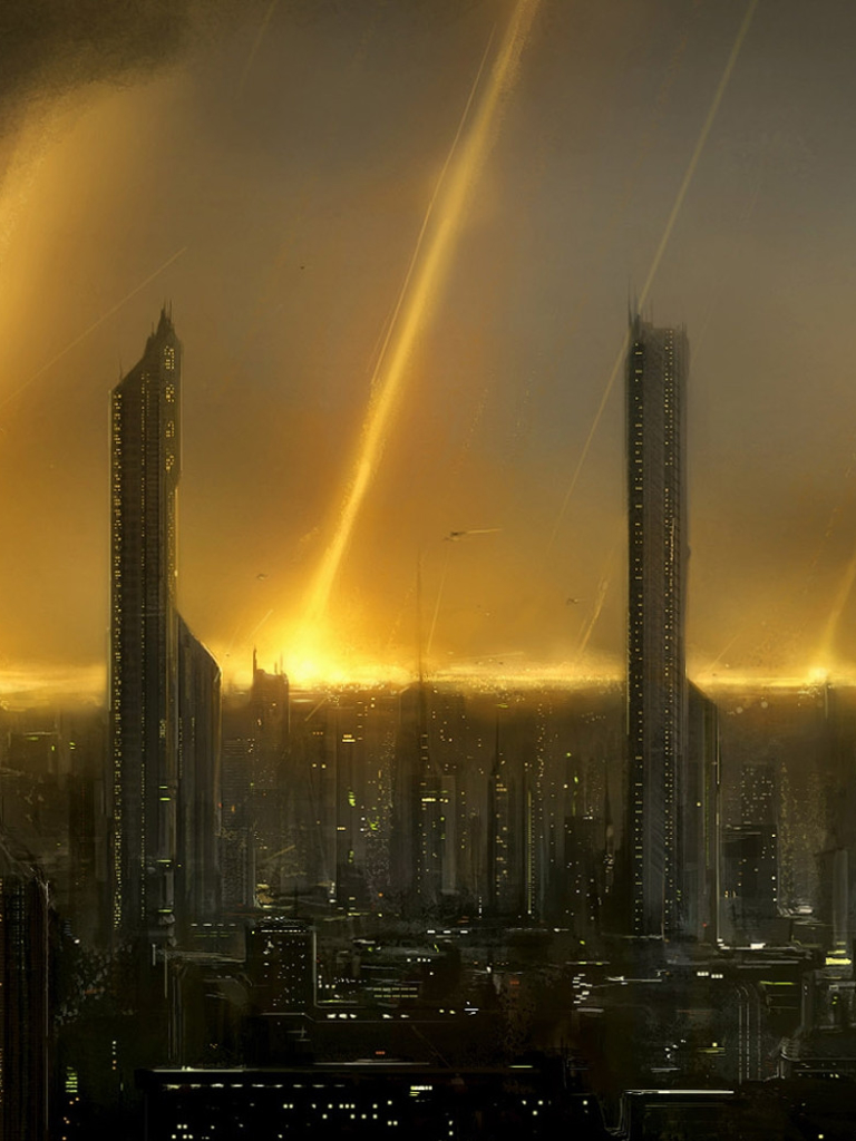 Baixar papel de parede para celular de Cidade, Ficção Científica, Videogame, Eve Online, Apocalíptico gratuito.