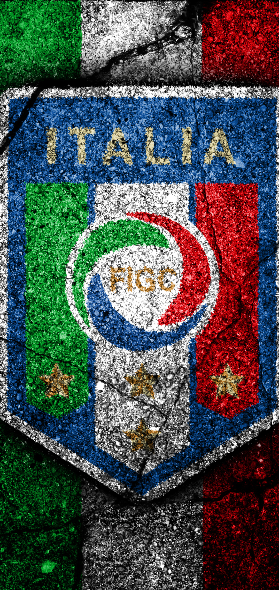 Скачати мобільні шпалери Спорт, Футбол, Італія, Логотип, Емблема, Збірна Італії З Футболу безкоштовно.