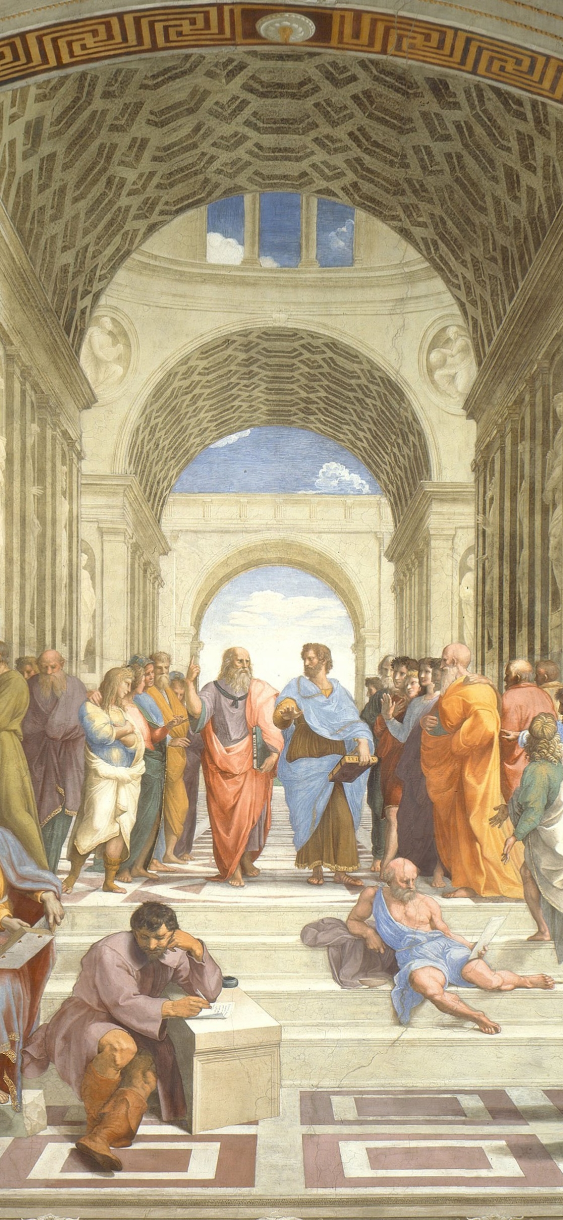 the school of athens, greece, socrates, painting, artistic