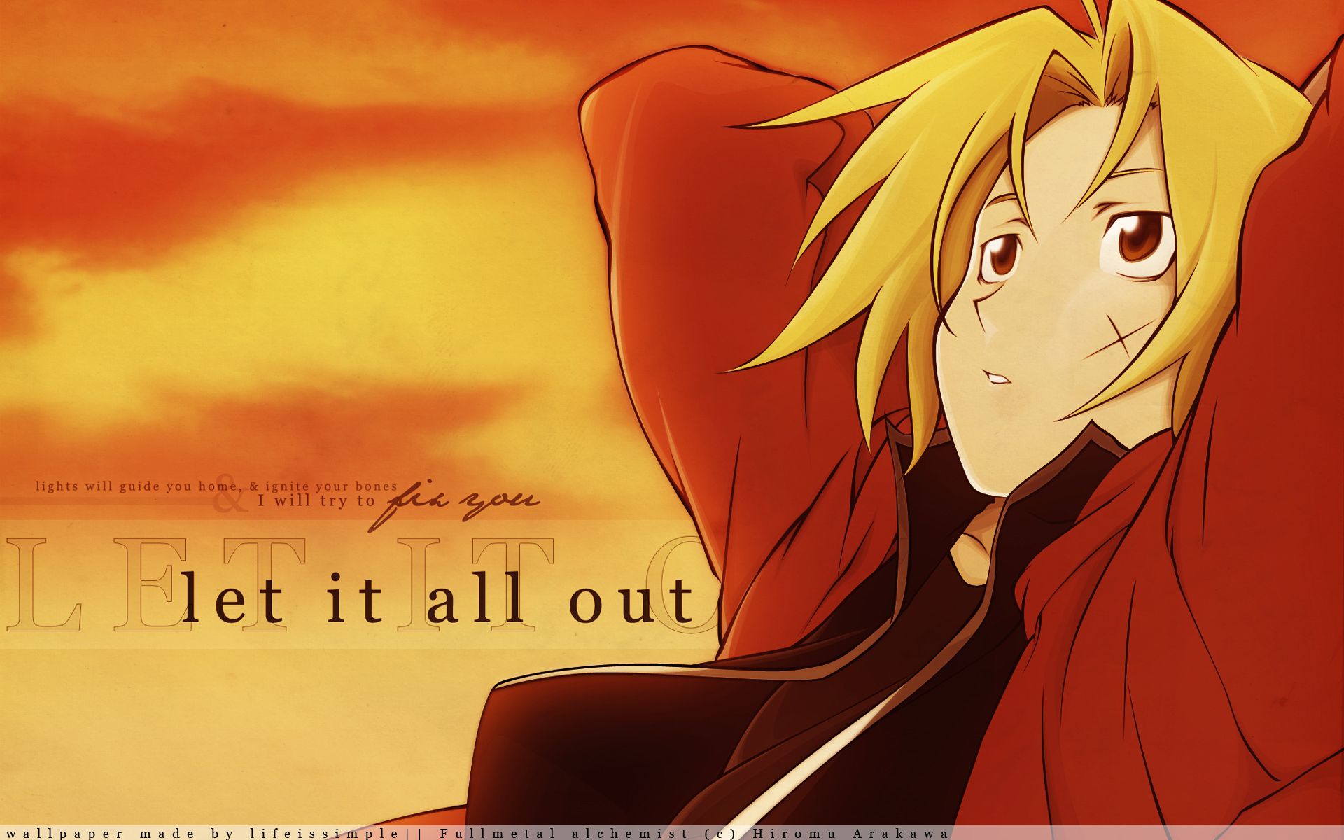 Handy-Wallpaper Fullmetal Alchemist, Animes, Edward Elric kostenlos herunterladen.