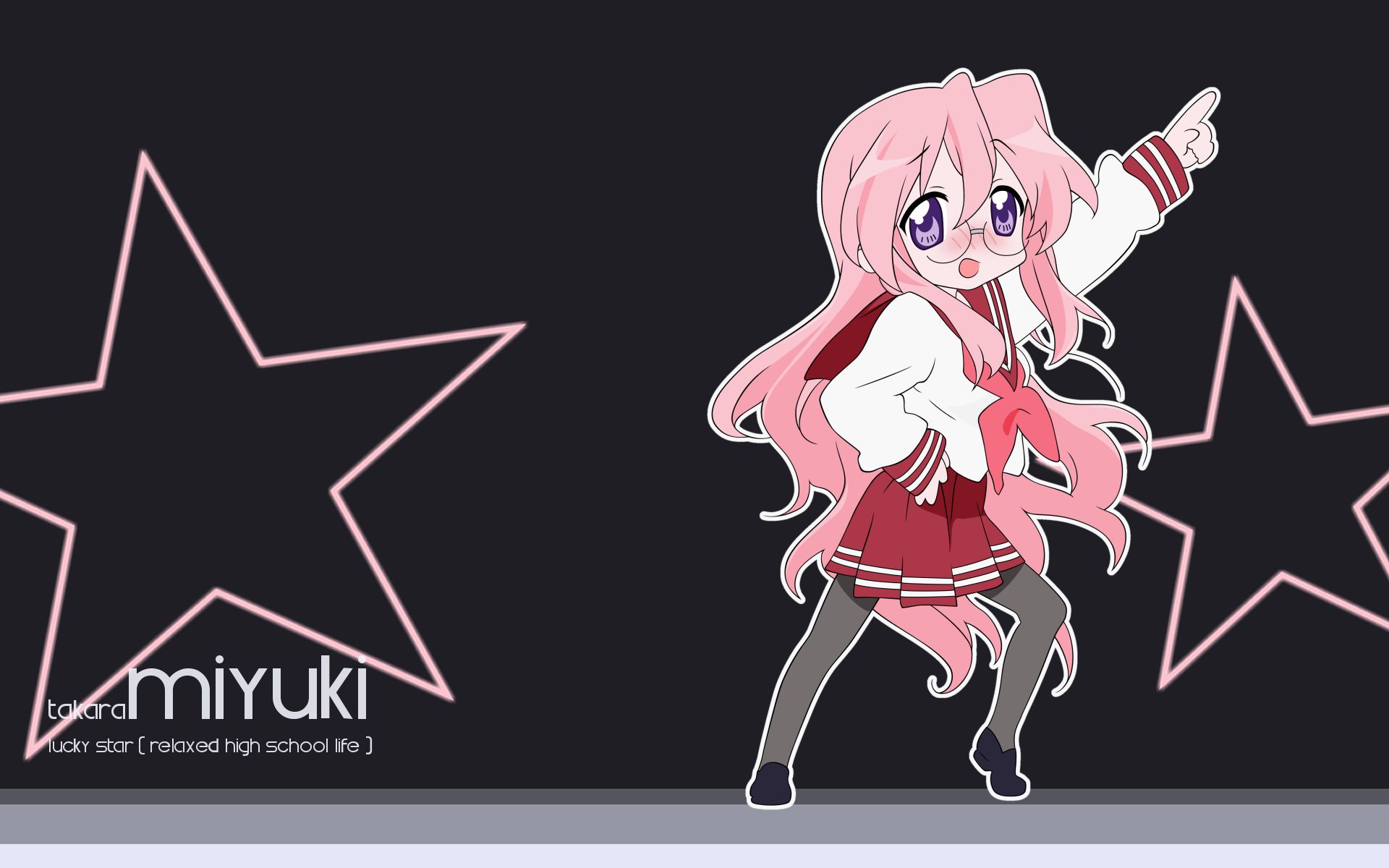 770956 Hintergrundbild herunterladen animes, raki suta: lucky star, miyuki takara - Bildschirmschoner und Bilder kostenlos