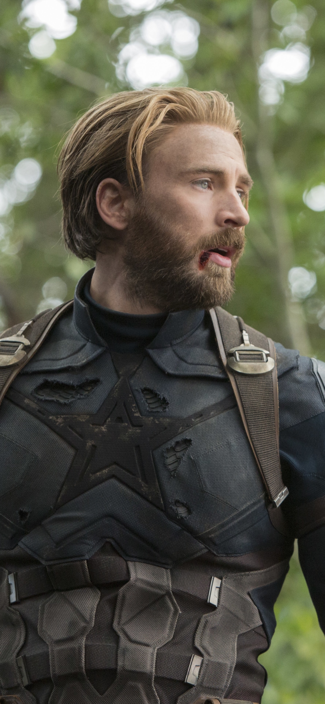 Baixar papel de parede para celular de Capitão América, Os Vingadores, Chris Evans, Filme, Vingadores: Guerra Infinita gratuito.