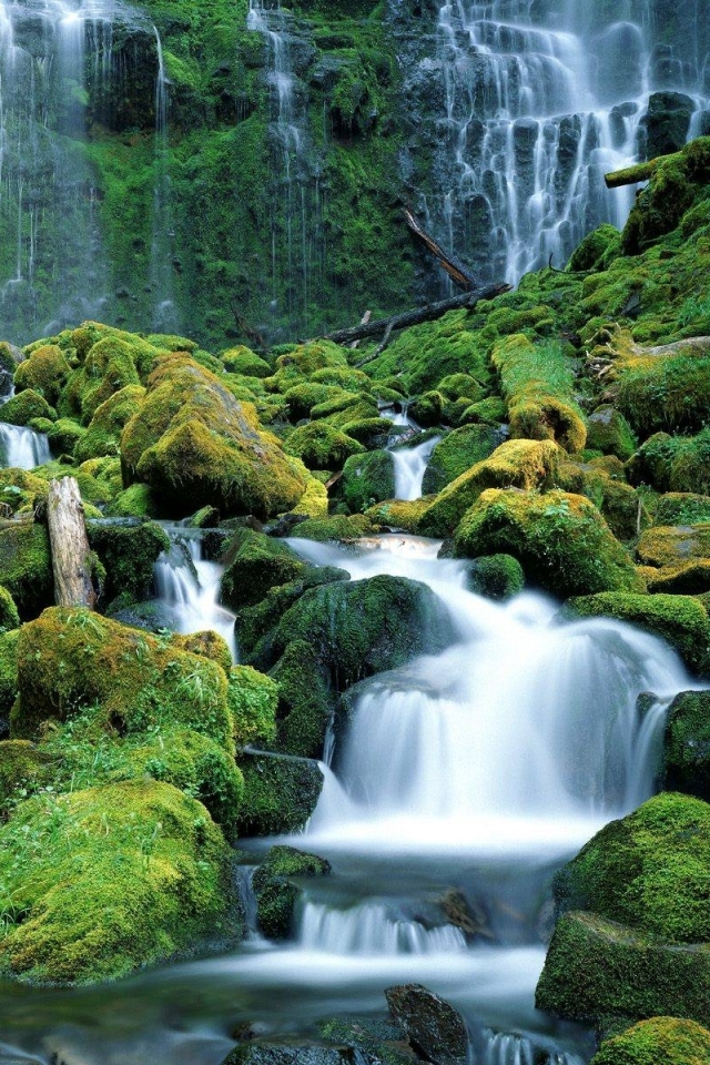 Скачати мобільні шпалери Водоспади, Водоспад, Земля безкоштовно.