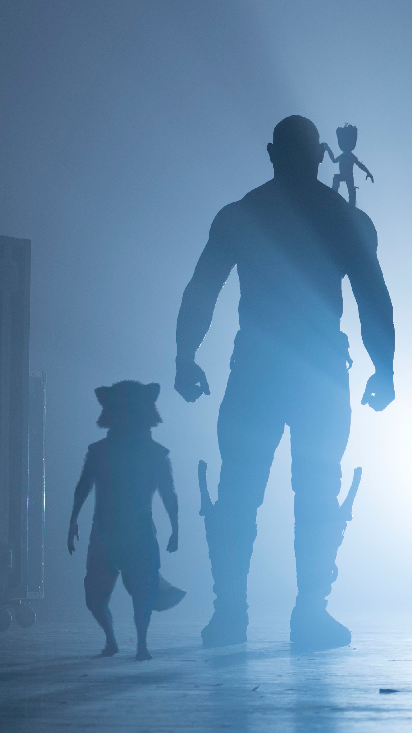 Download mobile wallpaper Movie, Rocket Raccoon, Drax The Destroyer, Groot, Dave Bautista, Guardians Of The Galaxy Vol 2 for free.