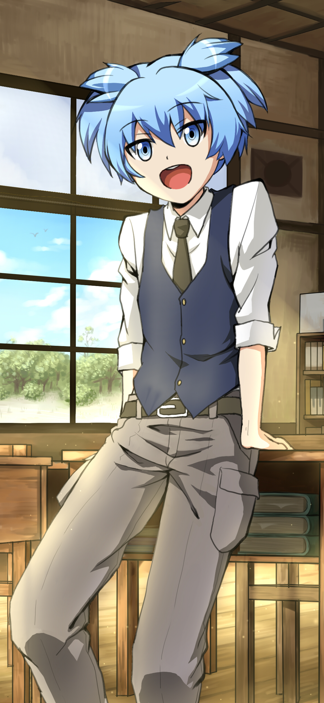 Download mobile wallpaper Anime, Nagisa Shiota, Assassination Classroom for free.