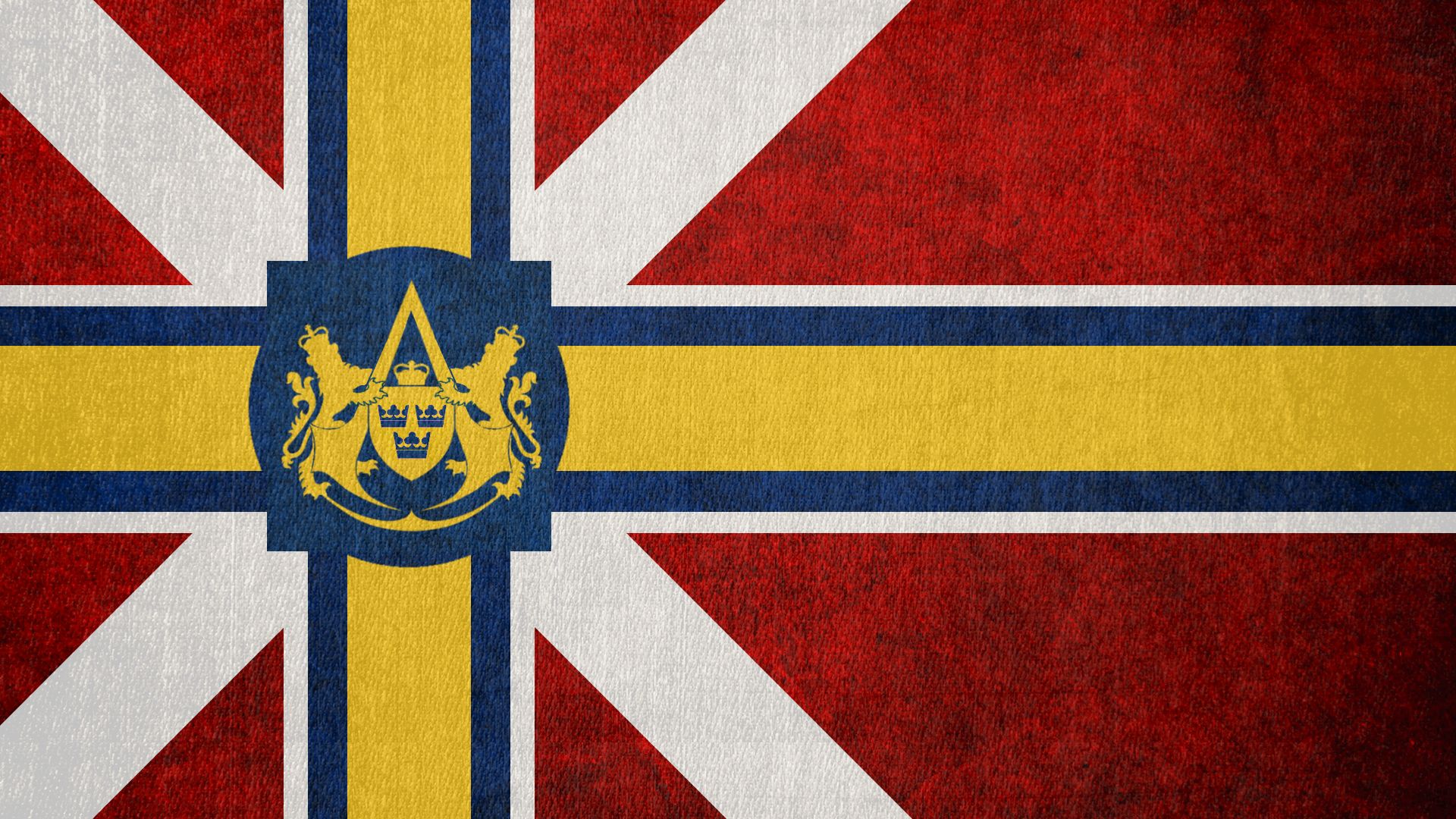 Скачать обои Флаг Скандинавского Содружества на телефон бесплатно