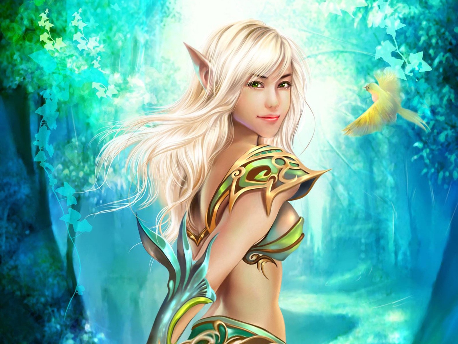 Free download wallpaper Fantasy, Elf on your PC desktop