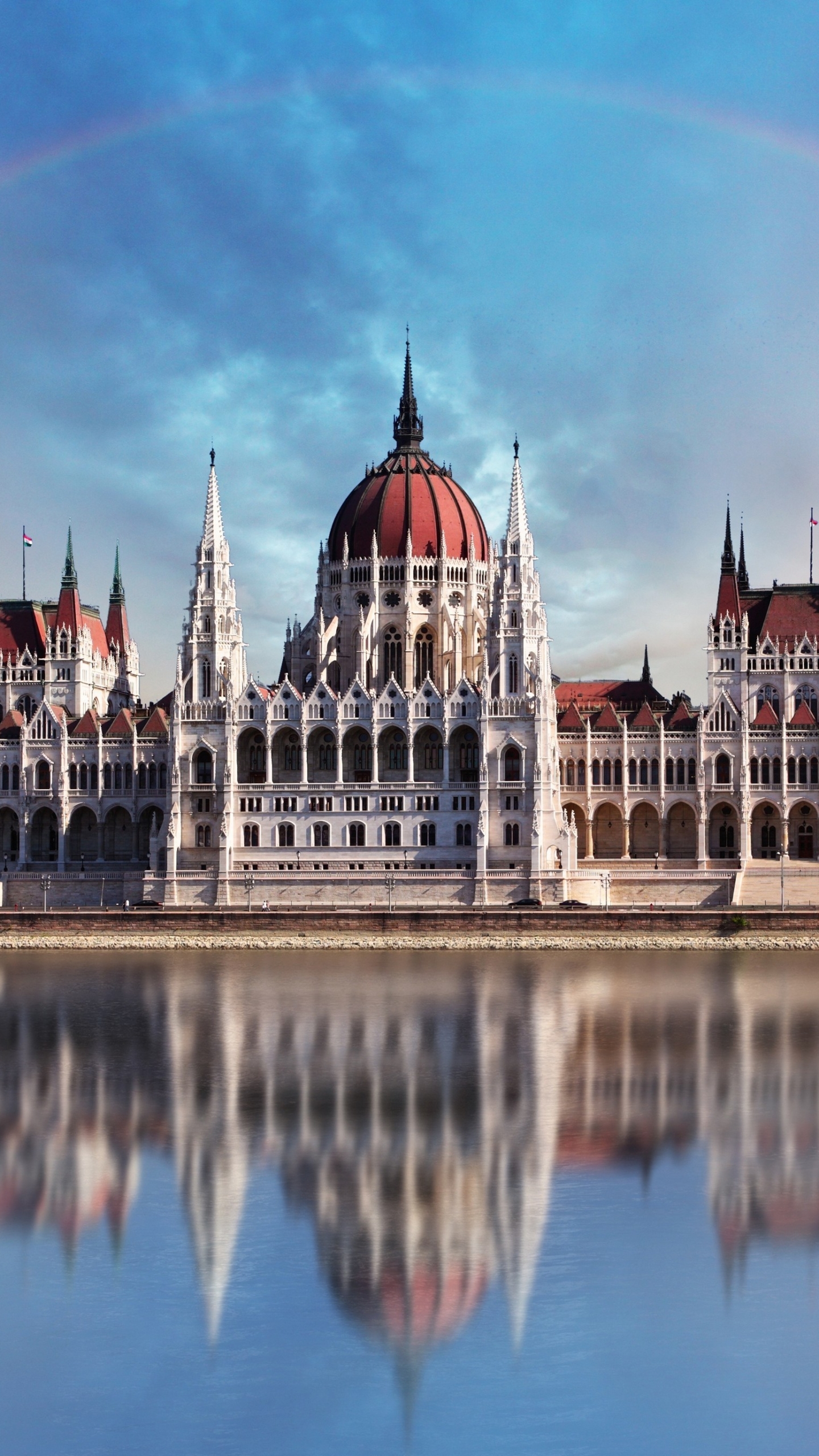 Download mobile wallpaper Monuments, Hungary, Budapest, Man Made, Hungarian Parliament Building for free.