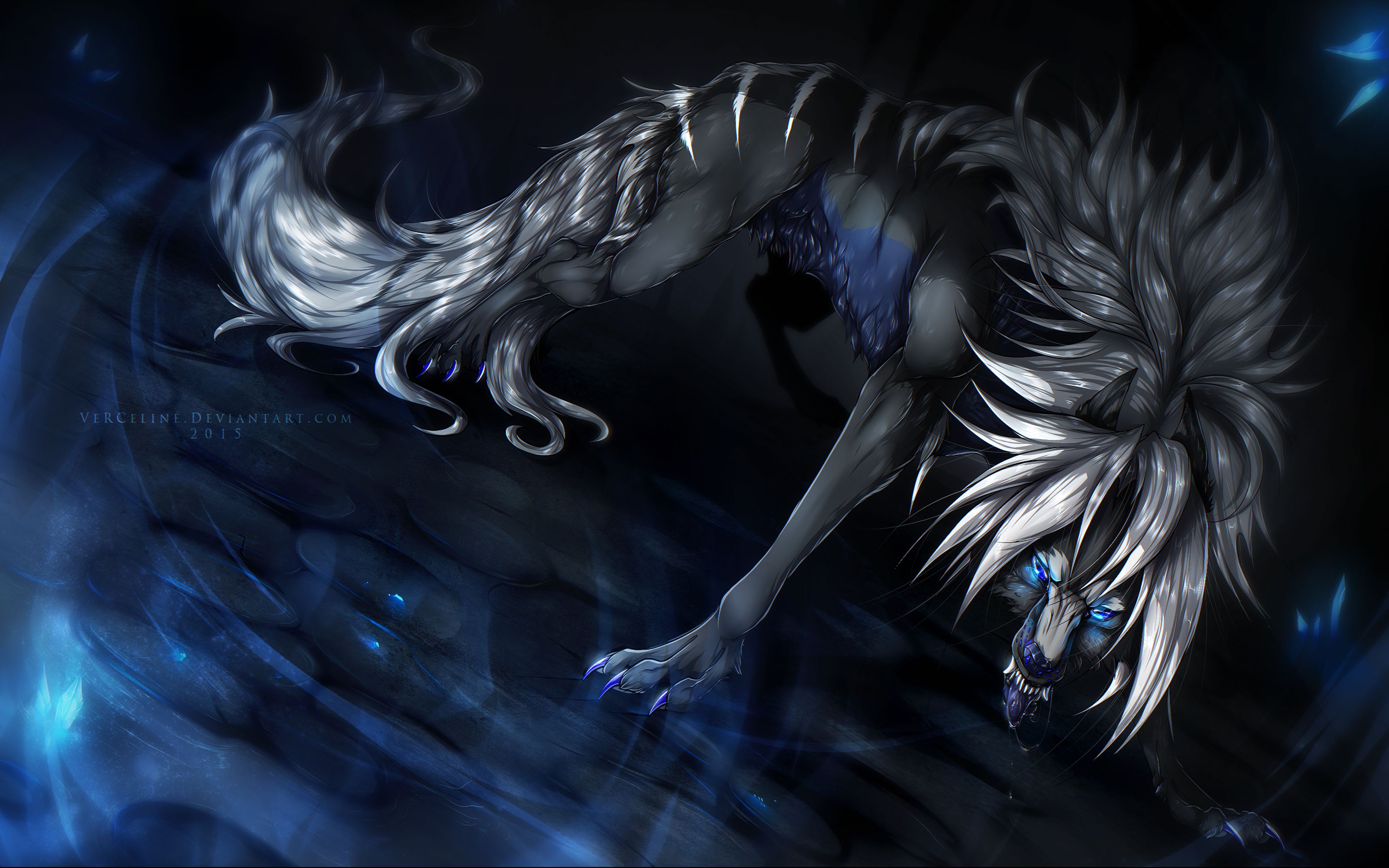 Free download wallpaper Fantasy, Wolf, Fantasy Animals on your PC desktop