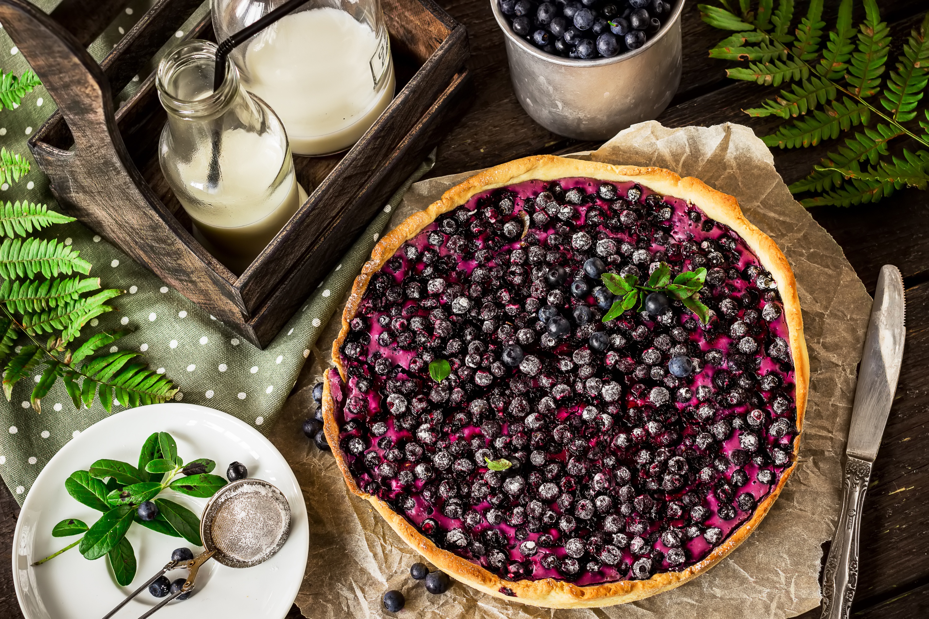 Download mobile wallpaper Food, Blueberry, Still Life, Berry, Fruit, Pie, Pastry for free.
