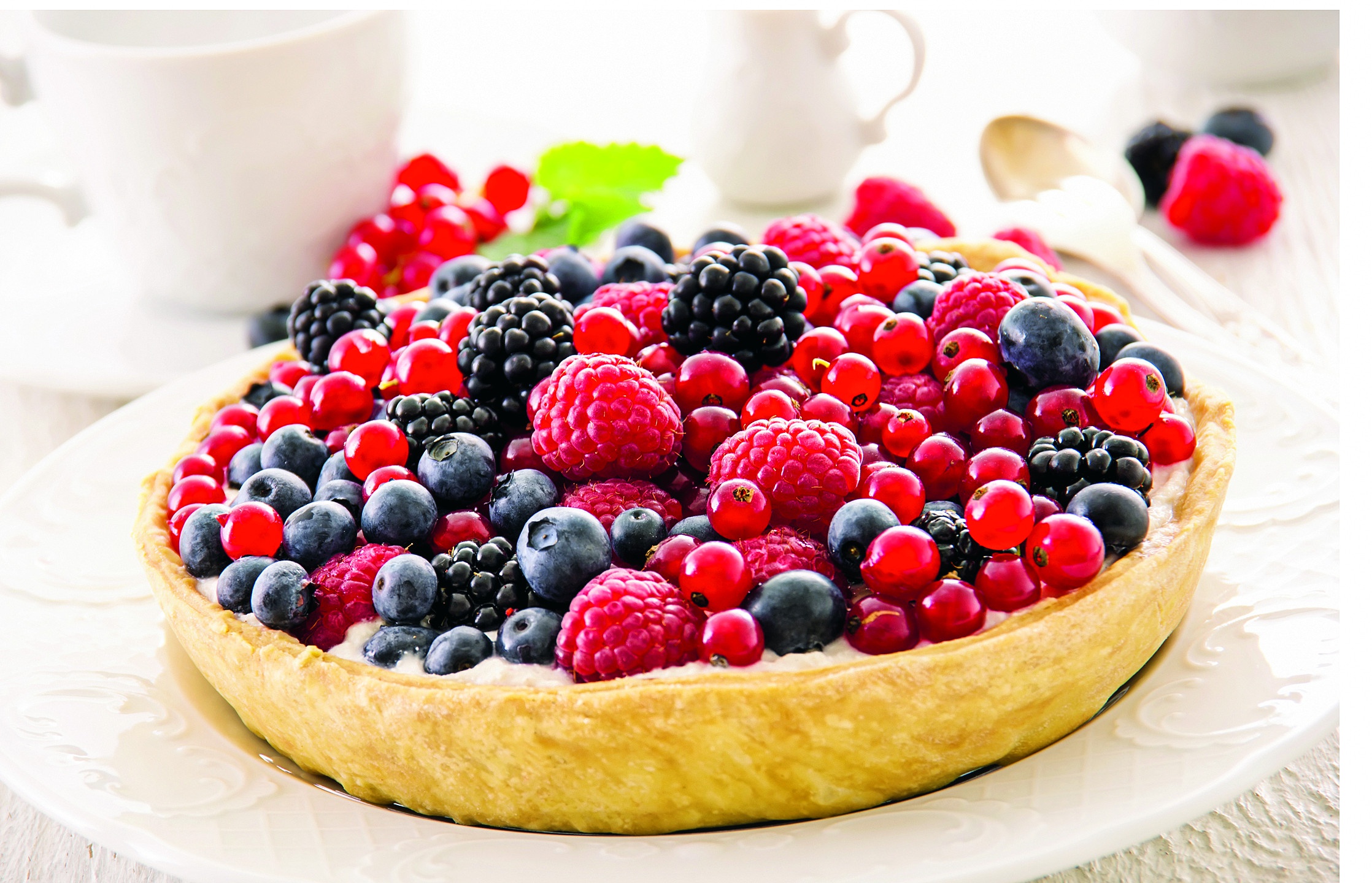 Free download wallpaper Food, Dessert, Blueberry, Raspberry, Blackberry, Berry, Fruit, Pie, Currants on your PC desktop