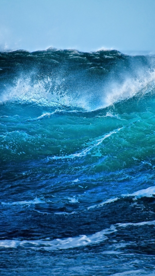Download mobile wallpaper Sea, Earth, Wave for free.