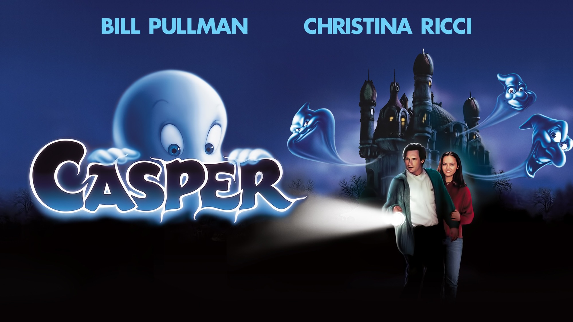 movie, casper, bill pullman, casper (1995), casper mcfadden, christina ricci, dr james harvey, kathleen 'kat' harvey
