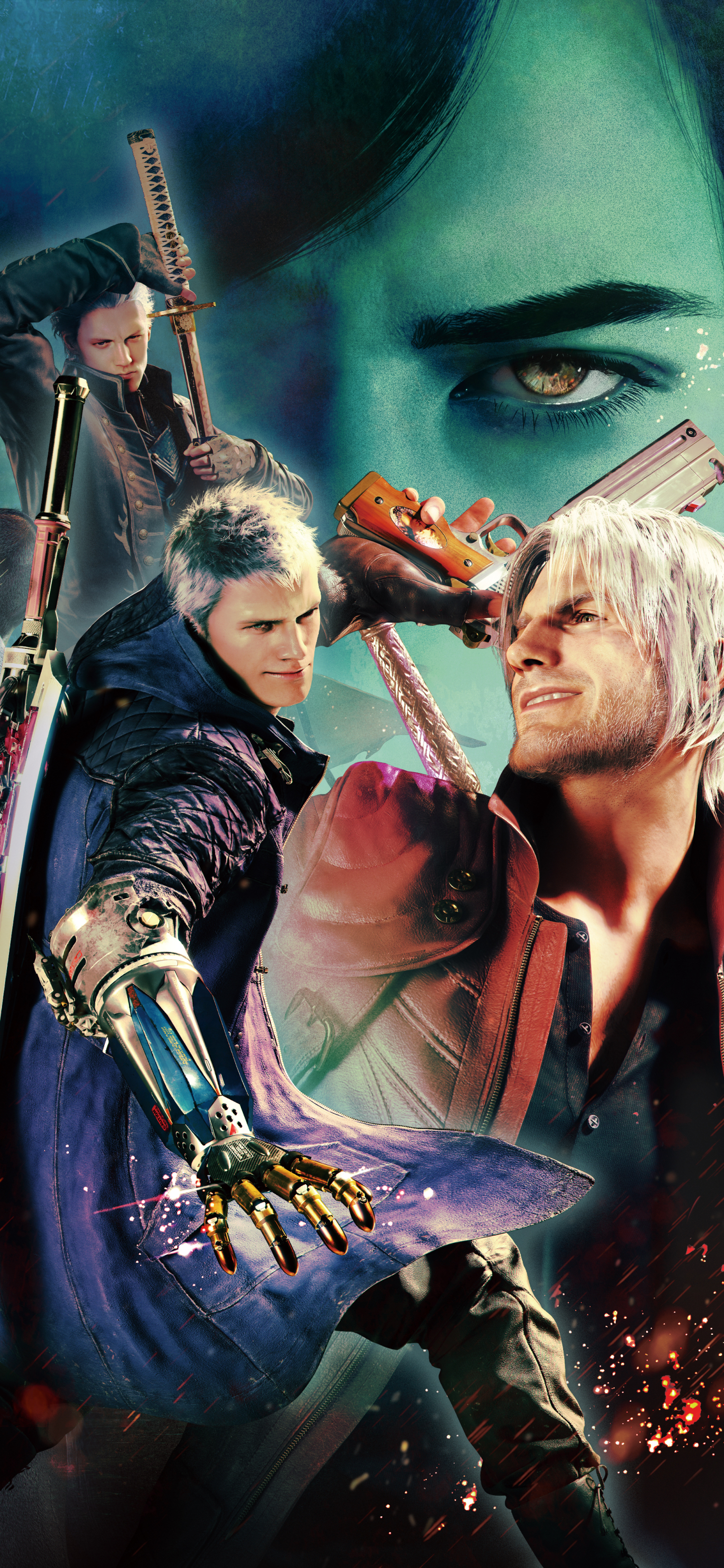 video game, devil may cry 5 special edition, dante (devil may cry), vergil (devil may cry), nero (devil may cry), devil may cry, devil may cry 5, v (devil may cry)