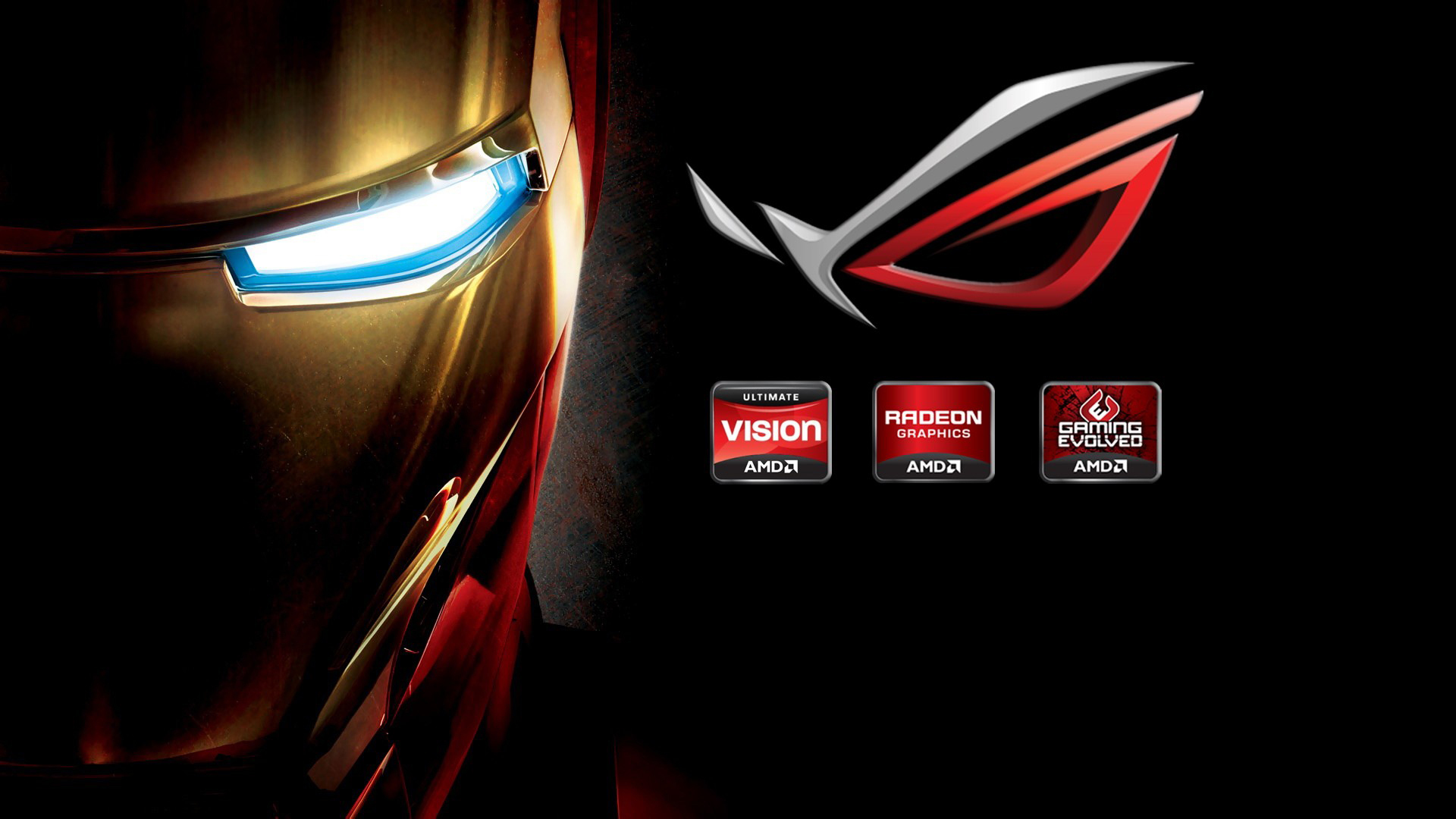 Download mobile wallpaper Iron Man, Technology, Computer, Asus Rog for free.