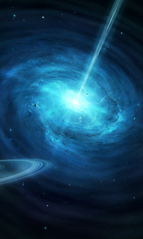 Téléchargez des papiers peints mobile Science Fiction, Quasar gratuitement.