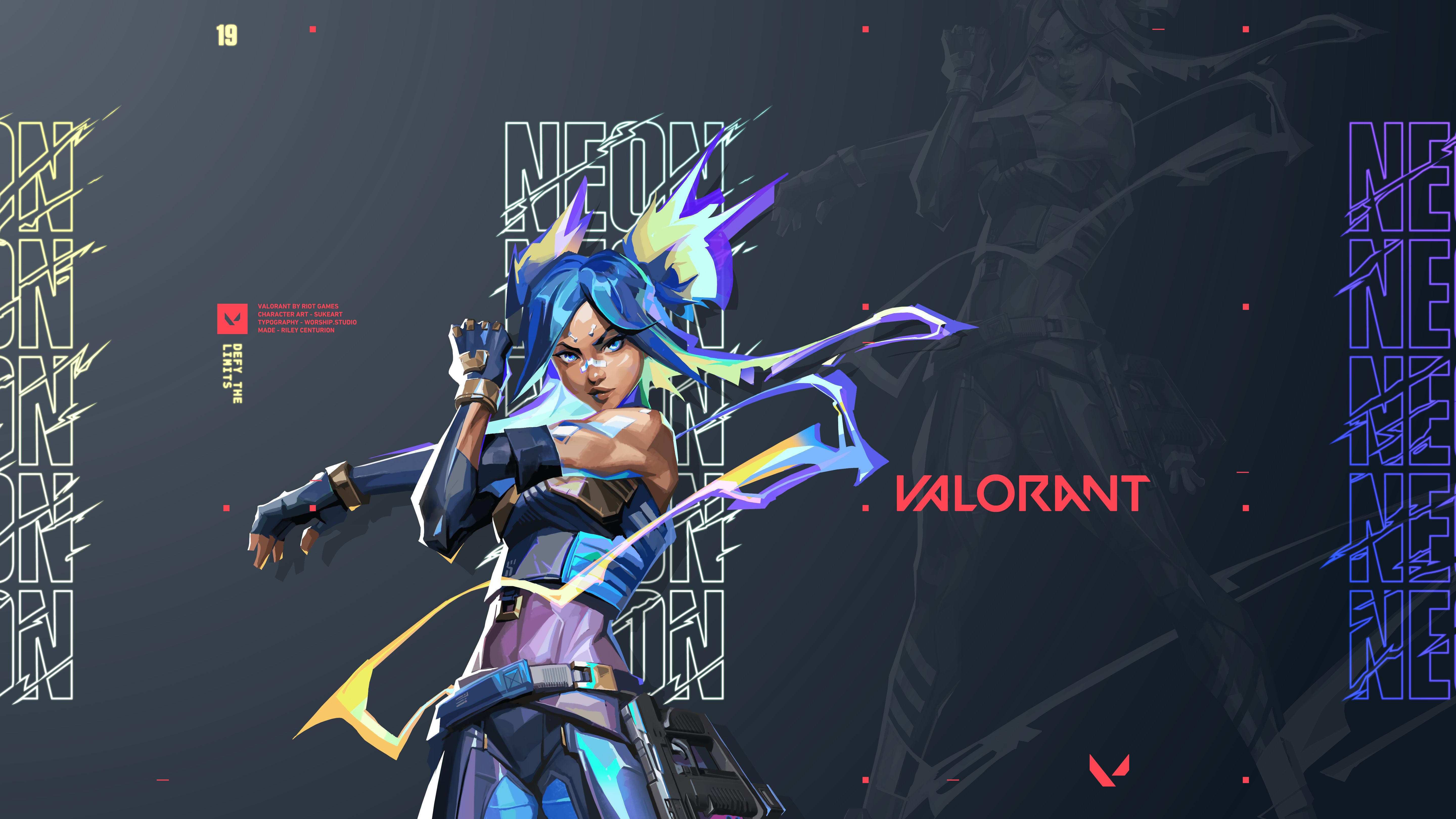 Download mobile wallpaper Video Game, Valorant, Neon (Valorant) for free.