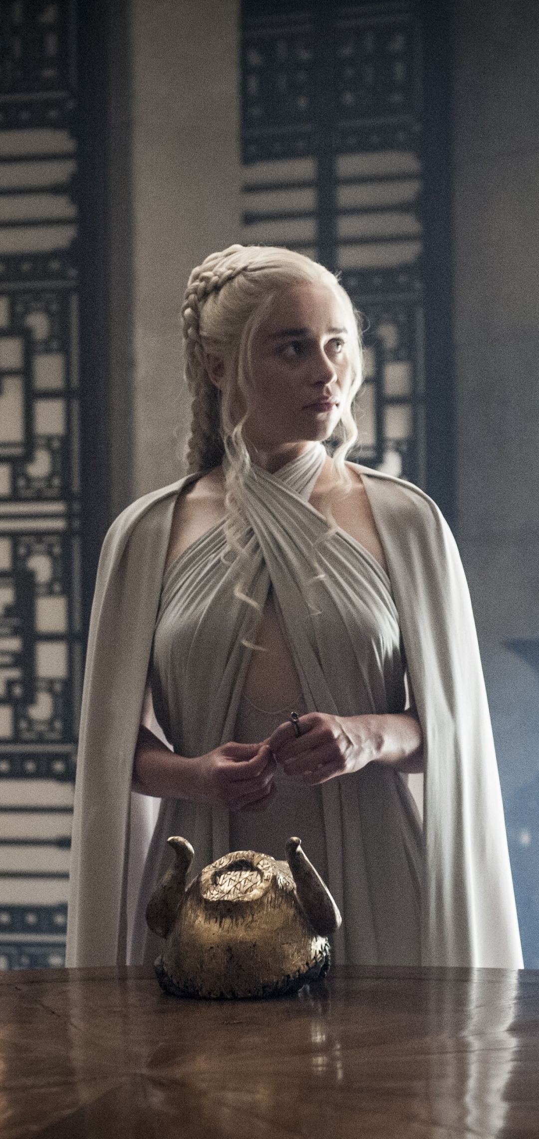 Baixar papel de parede para celular de Programa De Tv, A Guerra Dos Tronos, Daenerys Targaryen, Emilia Clarke gratuito.