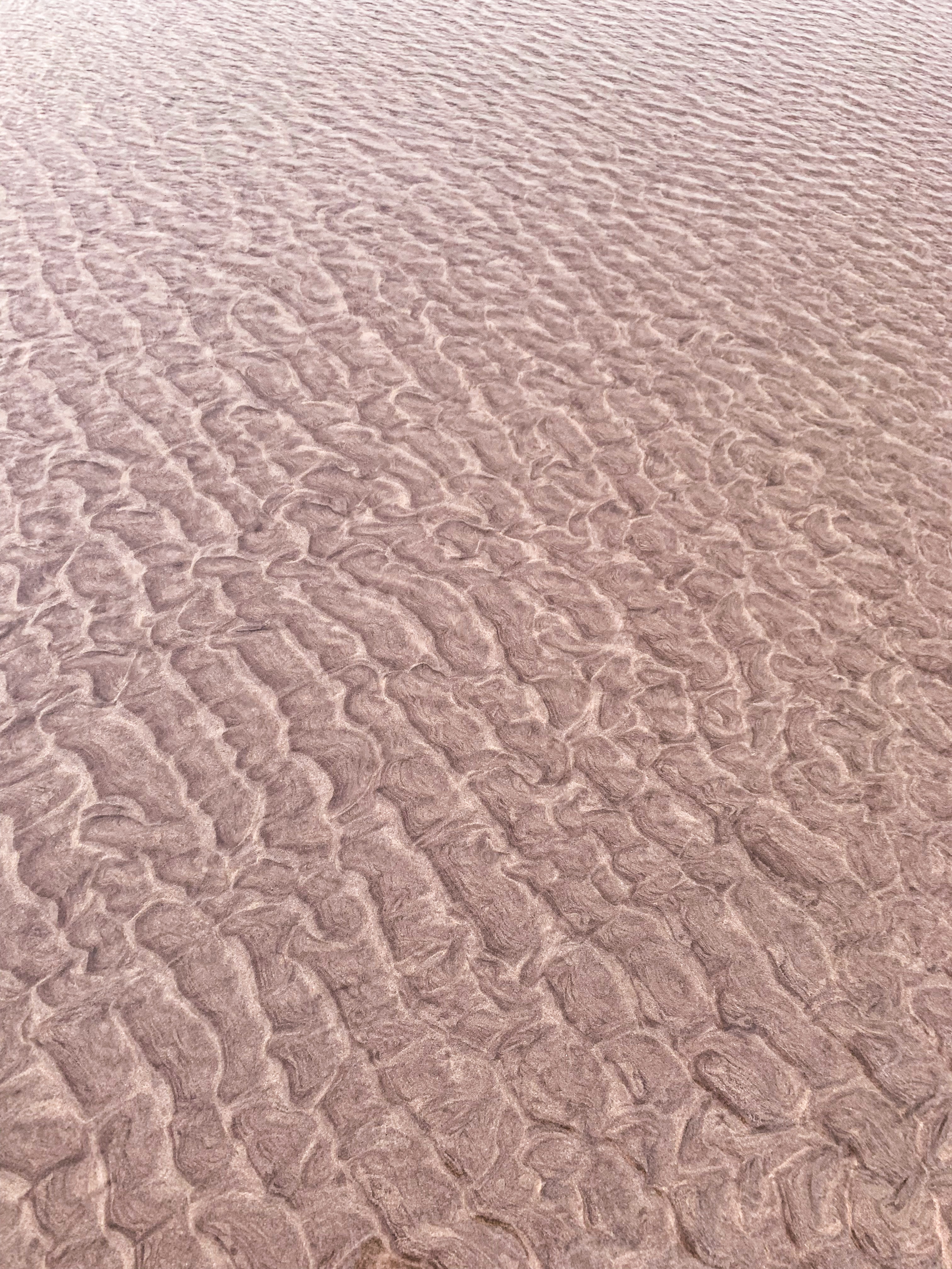 Download mobile wallpaper Ripples, Ripple, Distortion, Waves, Sand, Water, Texture, Textures for free.