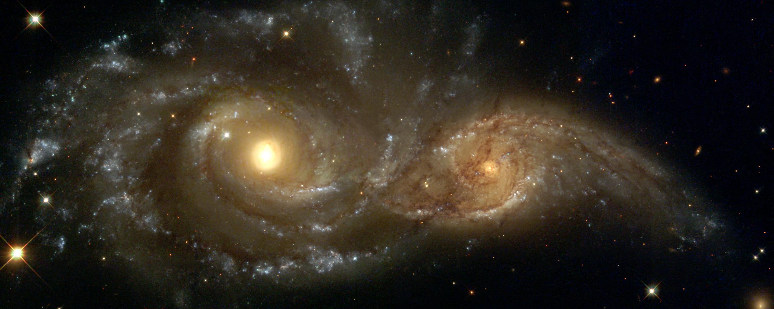 galaxy, space, sci fi, collision