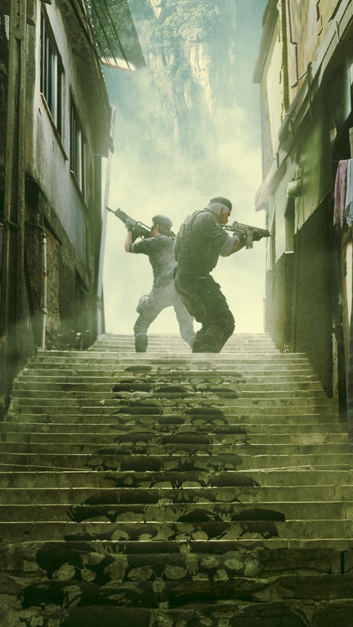 Handy-Wallpaper Computerspiele, Tom Clancy’S Rainbow Six: Siege, Operation Schädelregen kostenlos herunterladen.