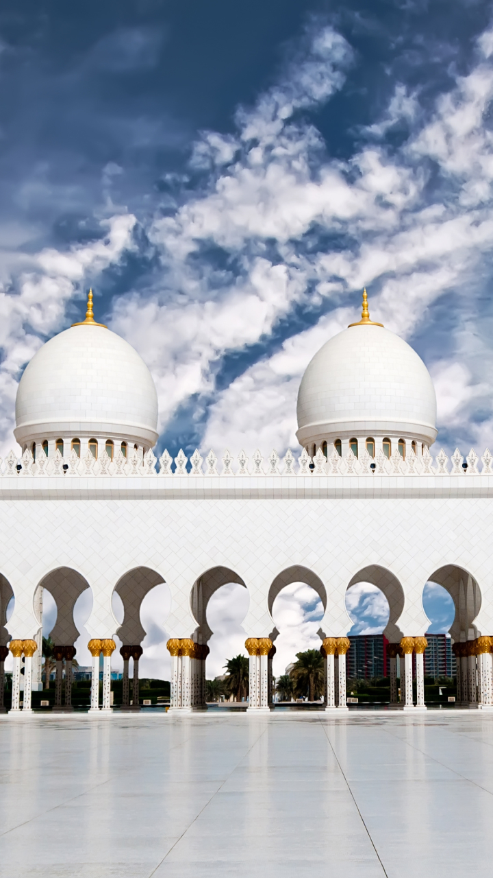 Baixar papel de parede para celular de Mesquita Sheikh Zayed, Religioso gratuito.