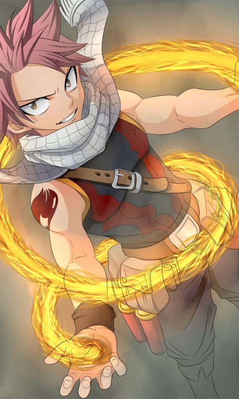 Download mobile wallpaper Anime, Fairy Tail, Natsu Dragneel for free.