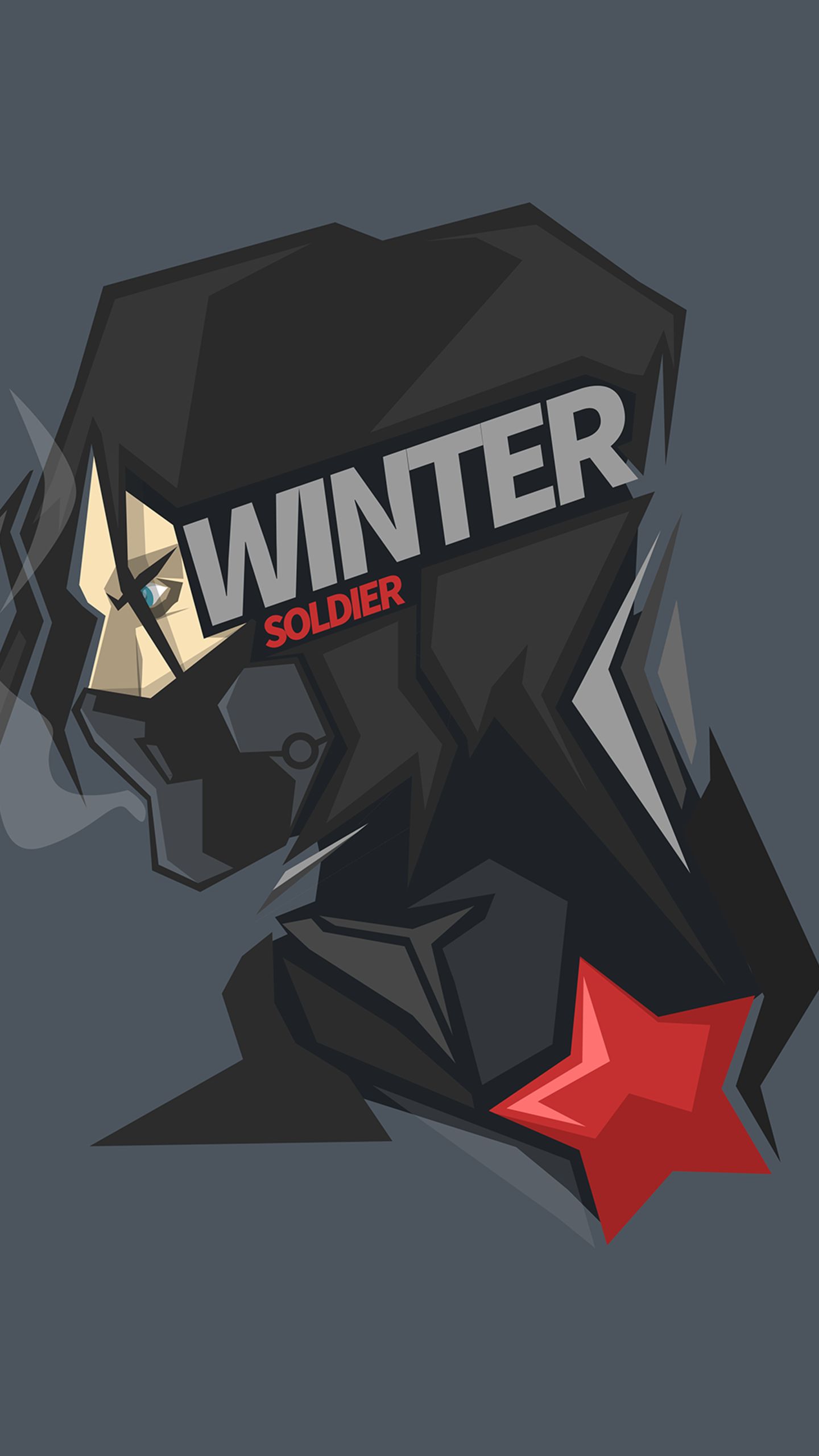 Handy-Wallpaper Comics, Winter Soldier kostenlos herunterladen.