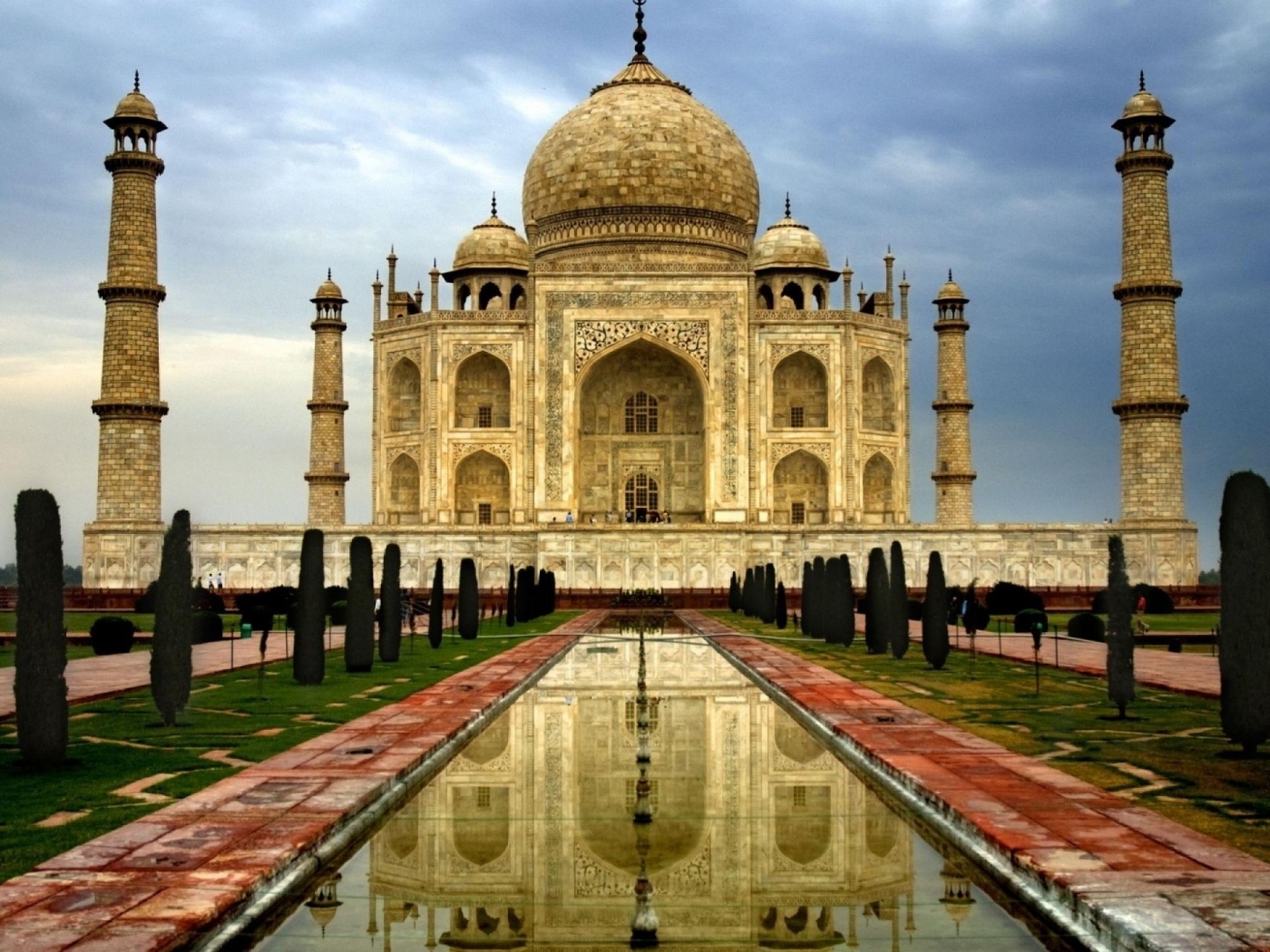 Скачать обои Тадж Махал (Taj Mahal) на телефон бесплатно