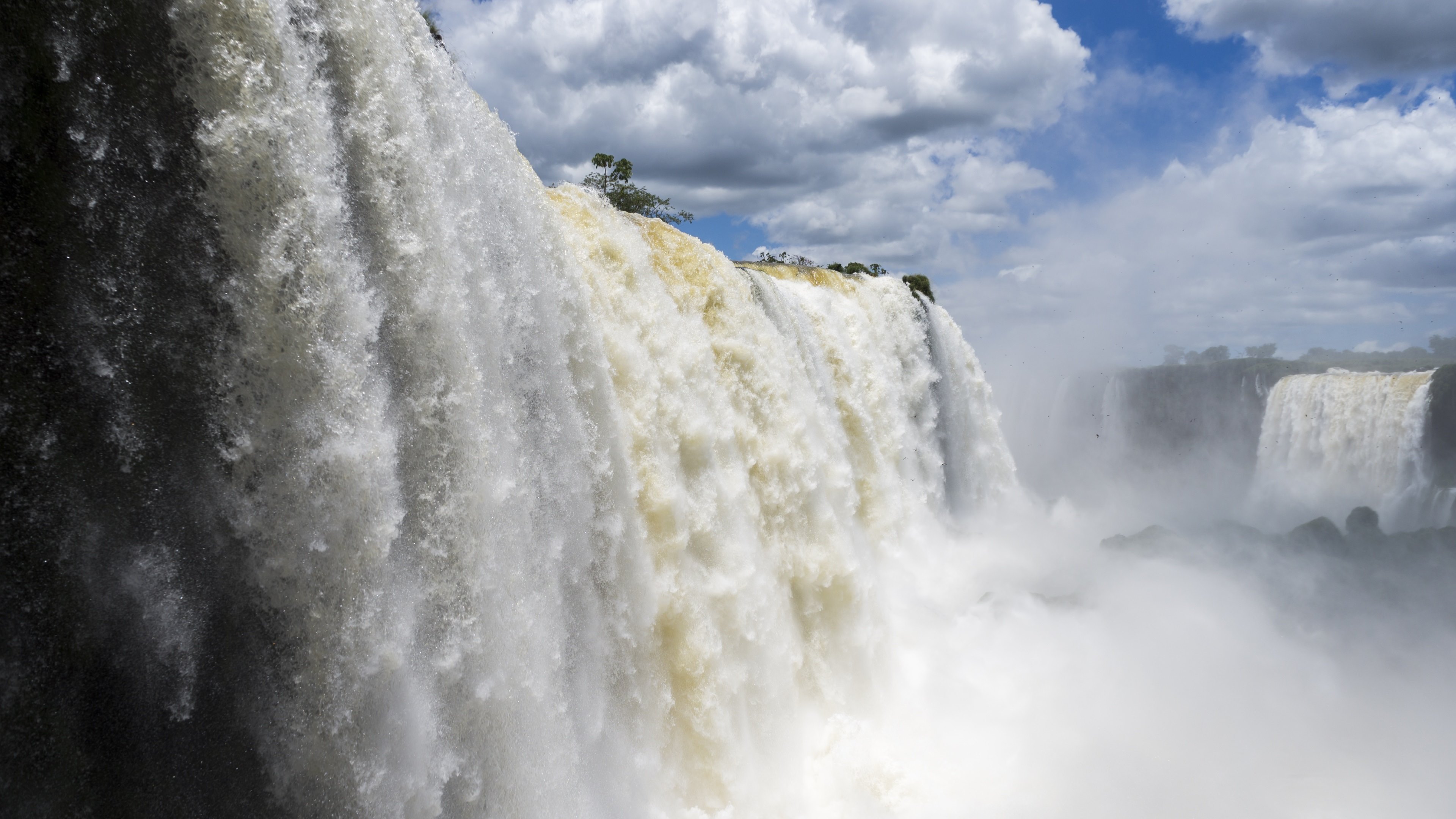 earth, iguazu falls, waterfall, waterfalls