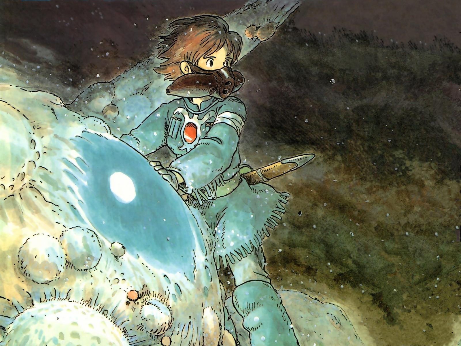 nausicaä of the valley of the wind, anime