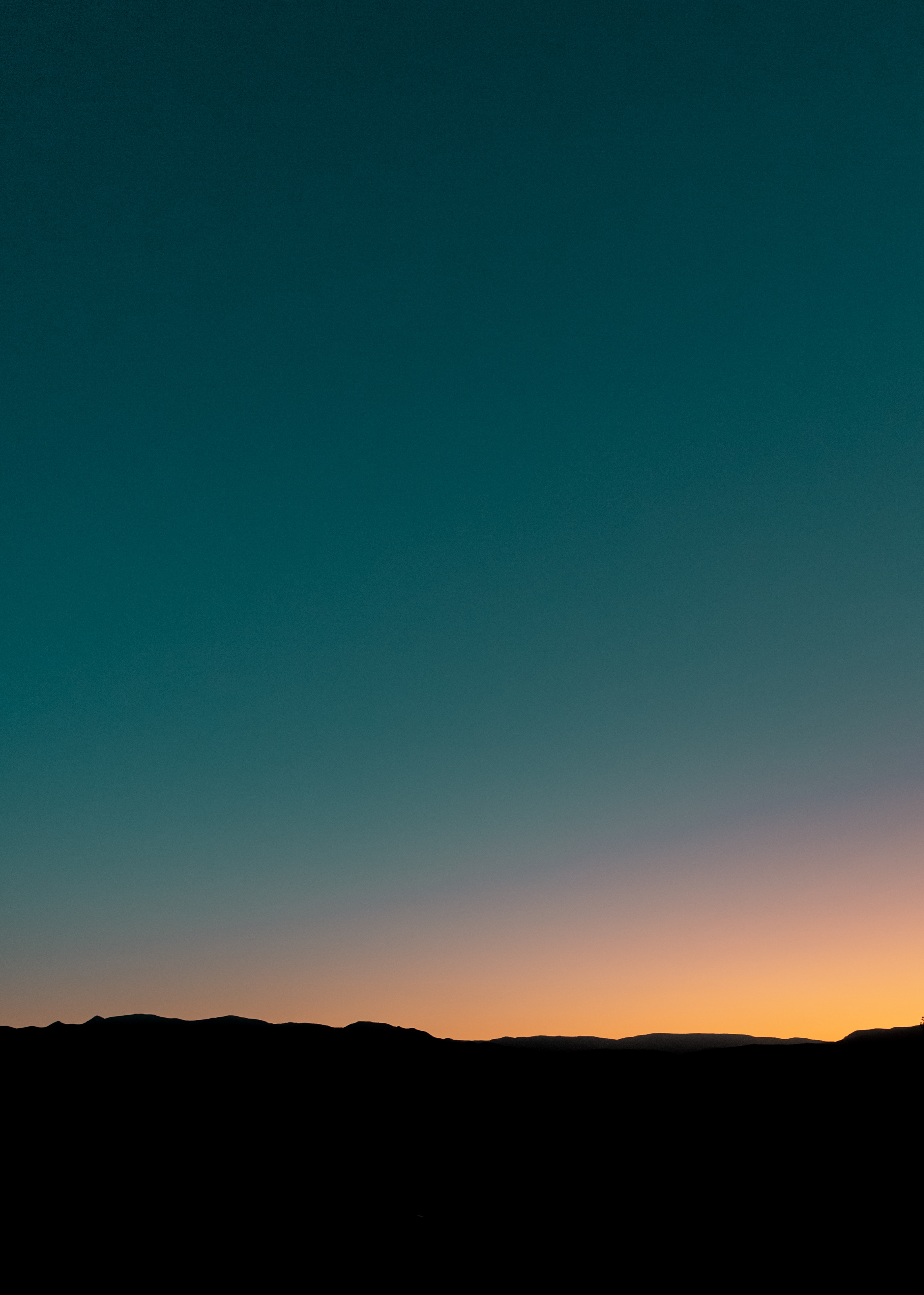 twilight, nature, dark, dusk, evening Panoramic Wallpaper