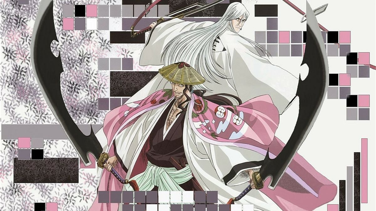 Download background shunsui <b>kyōraku</b>, anime, bleach, jūshirō <b>ukitake</b>.