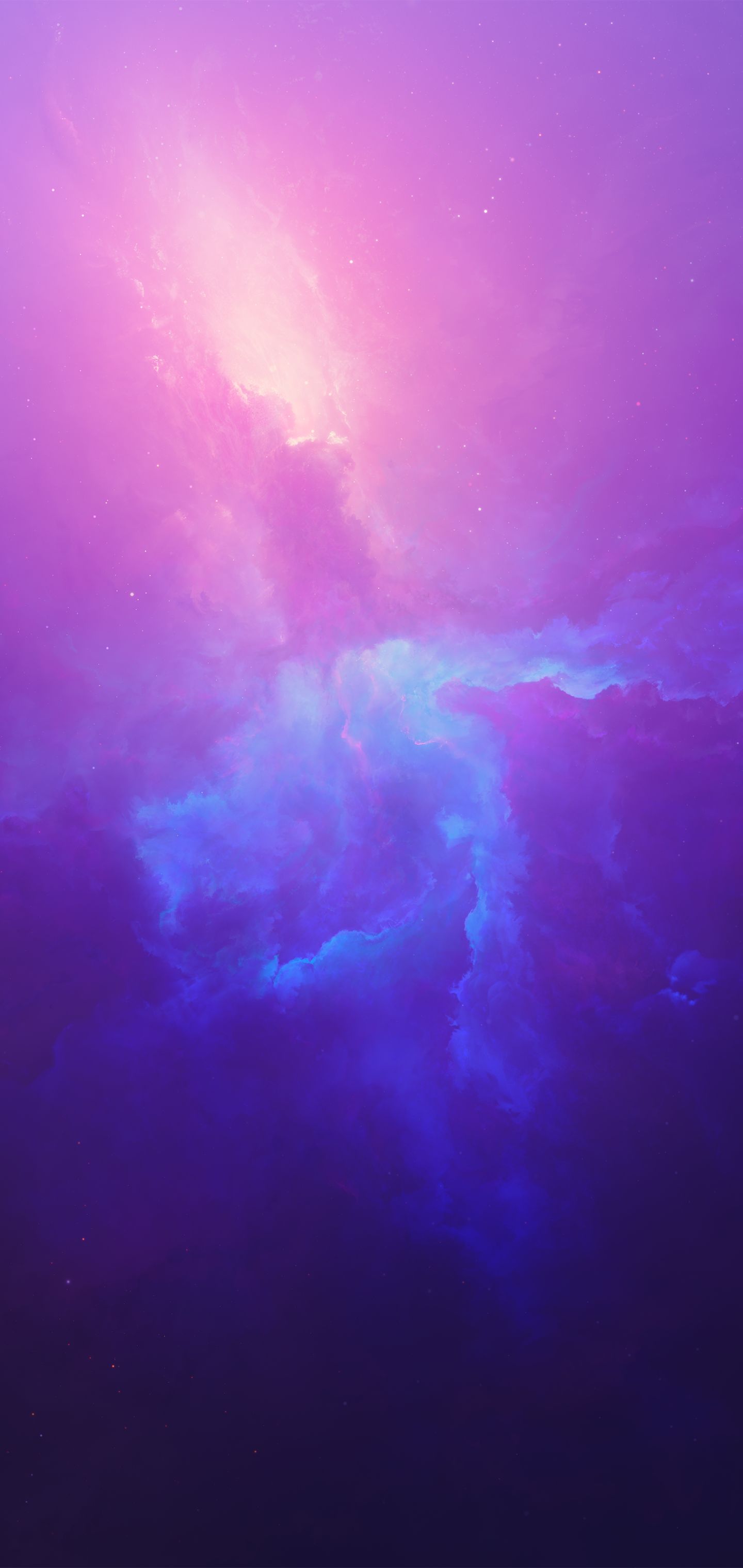 無料モバイル壁紙青い, 星雲, スペース, 紫の, Sfをダウンロードします。
