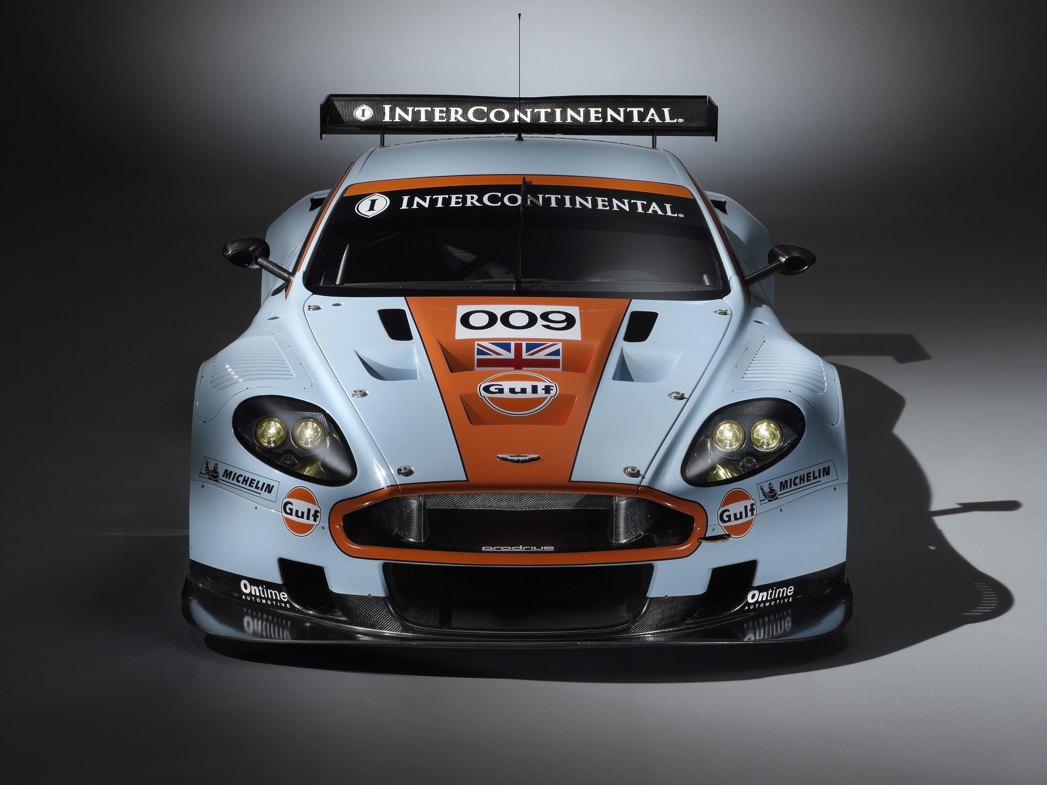 Free download wallpaper Cars, Front View, Style, 2008, Dbr9, Auto, Aston Martin, Sports on your PC desktop