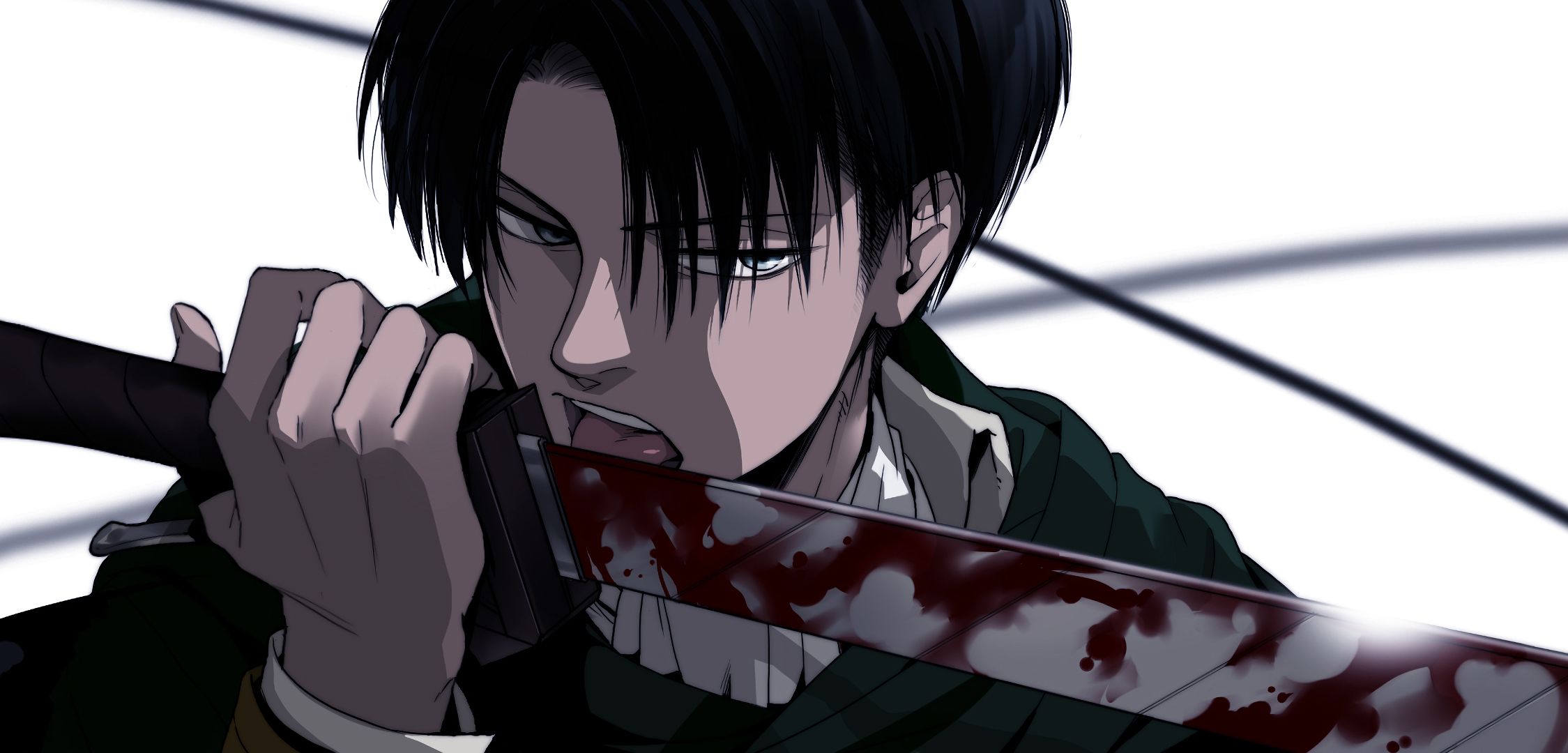 Baixar papel de parede para celular de Anime, Ataque Dos Titãs, Levi Ackerman gratuito.