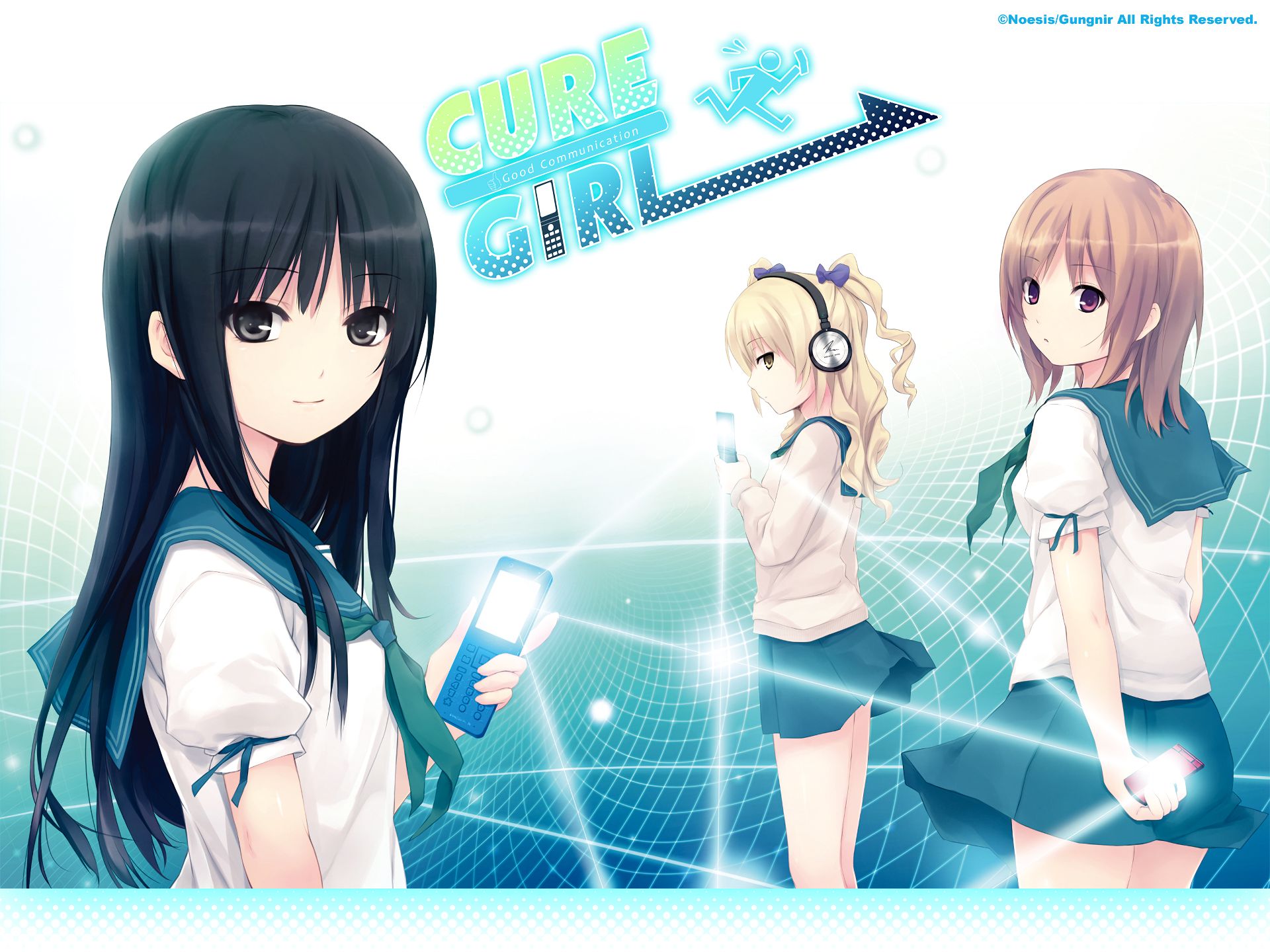 anime, cure girl