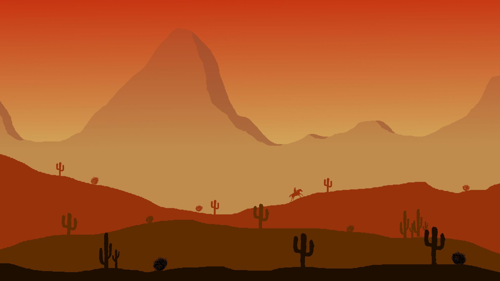 Handy-Wallpaper Landschaft, Wüste, Künstlerisch kostenlos herunterladen.