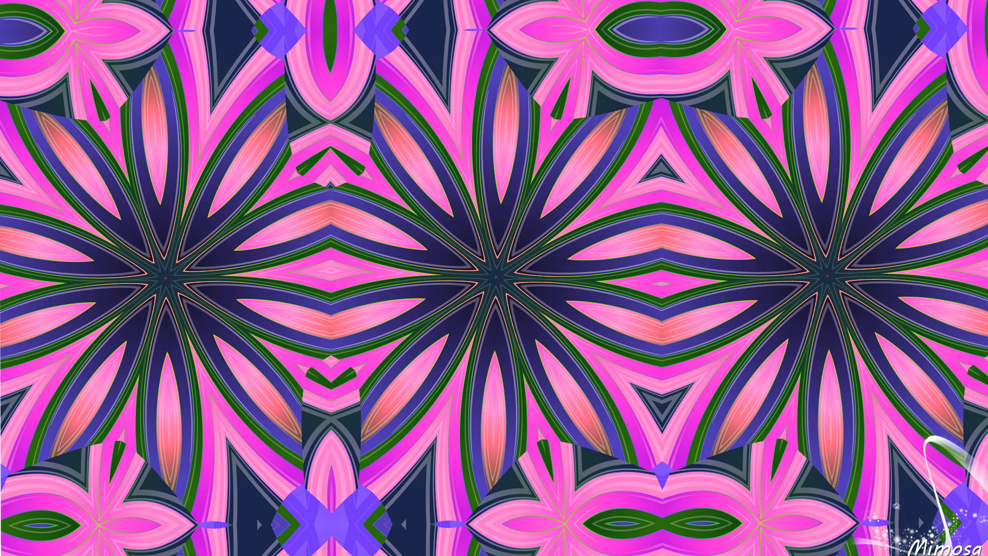Free download wallpaper Abstract, Flower, Pattern, Colors, Kaleidoscope on your PC desktop