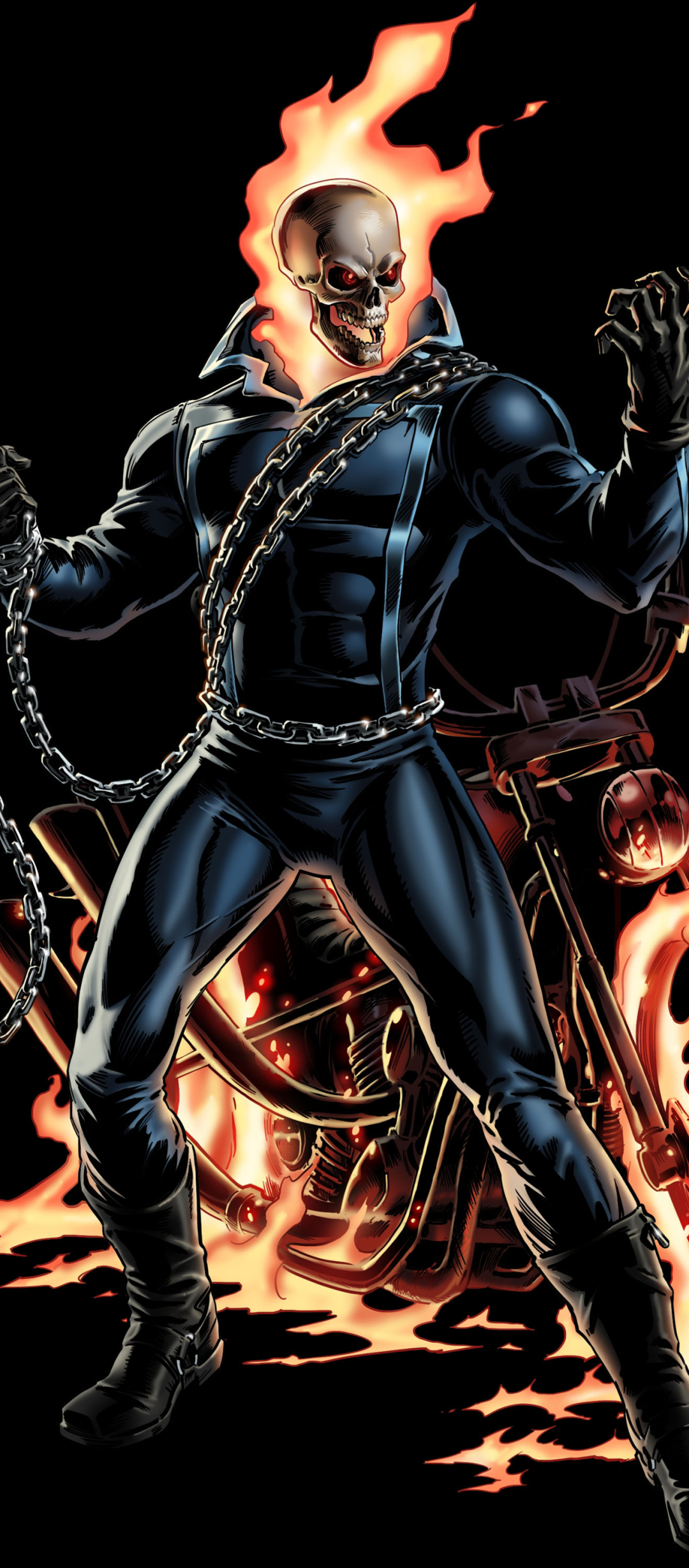 Download mobile wallpaper Ghost Rider, Comics for free.