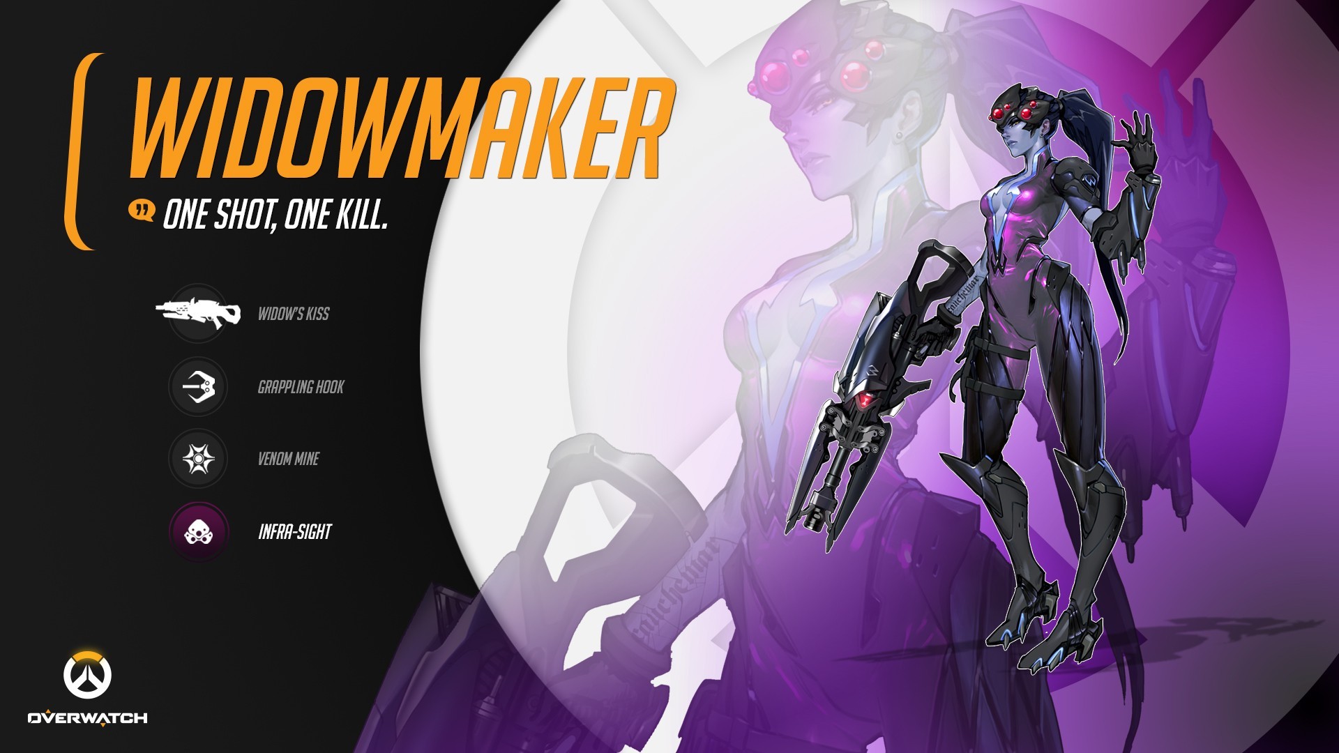 Baixe gratuitamente a imagem Overwatch, Videogame, Widowmaker (Overwatch) na área de trabalho do seu PC
