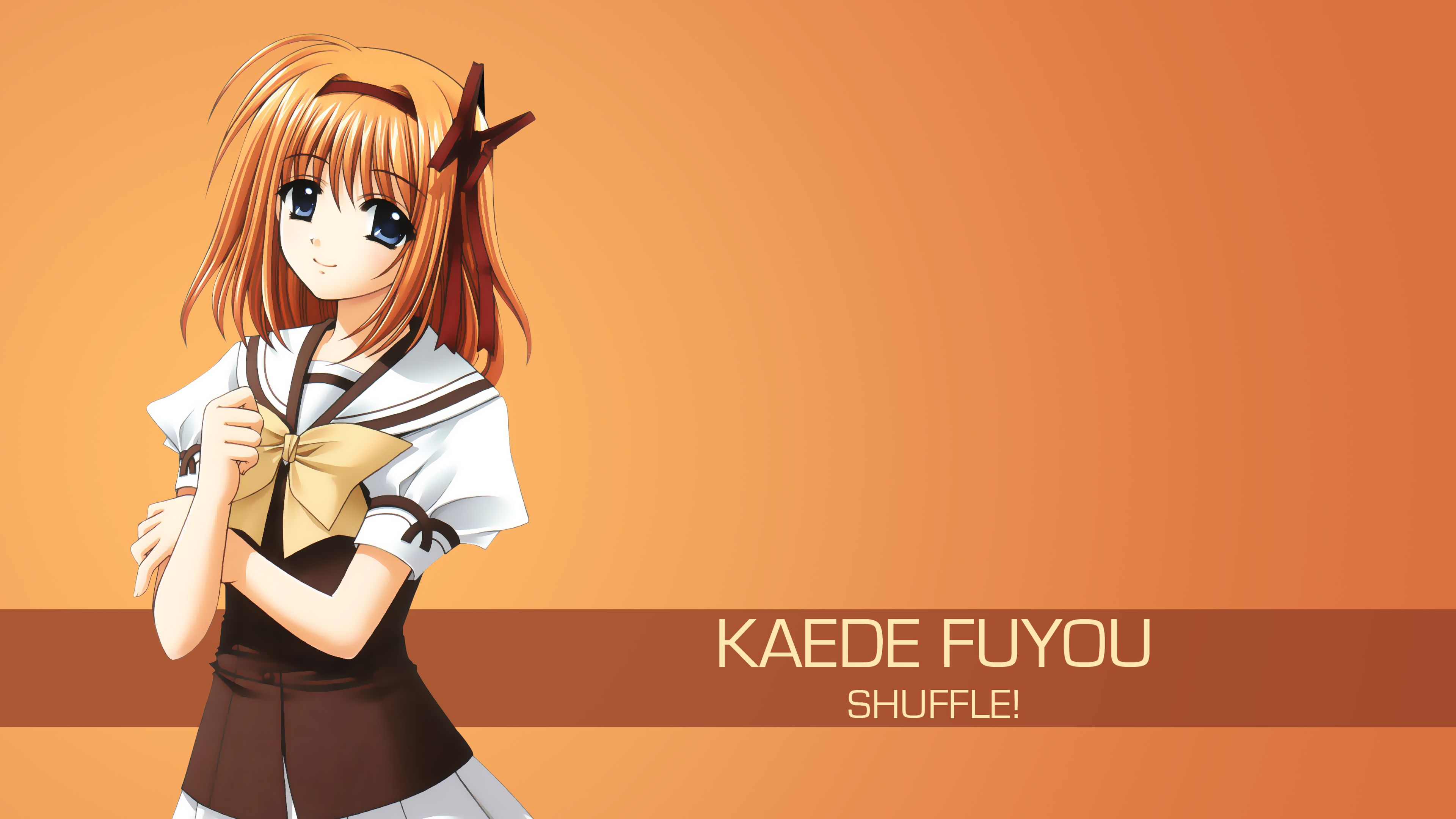 anime, shuffle!, kaede fuyou