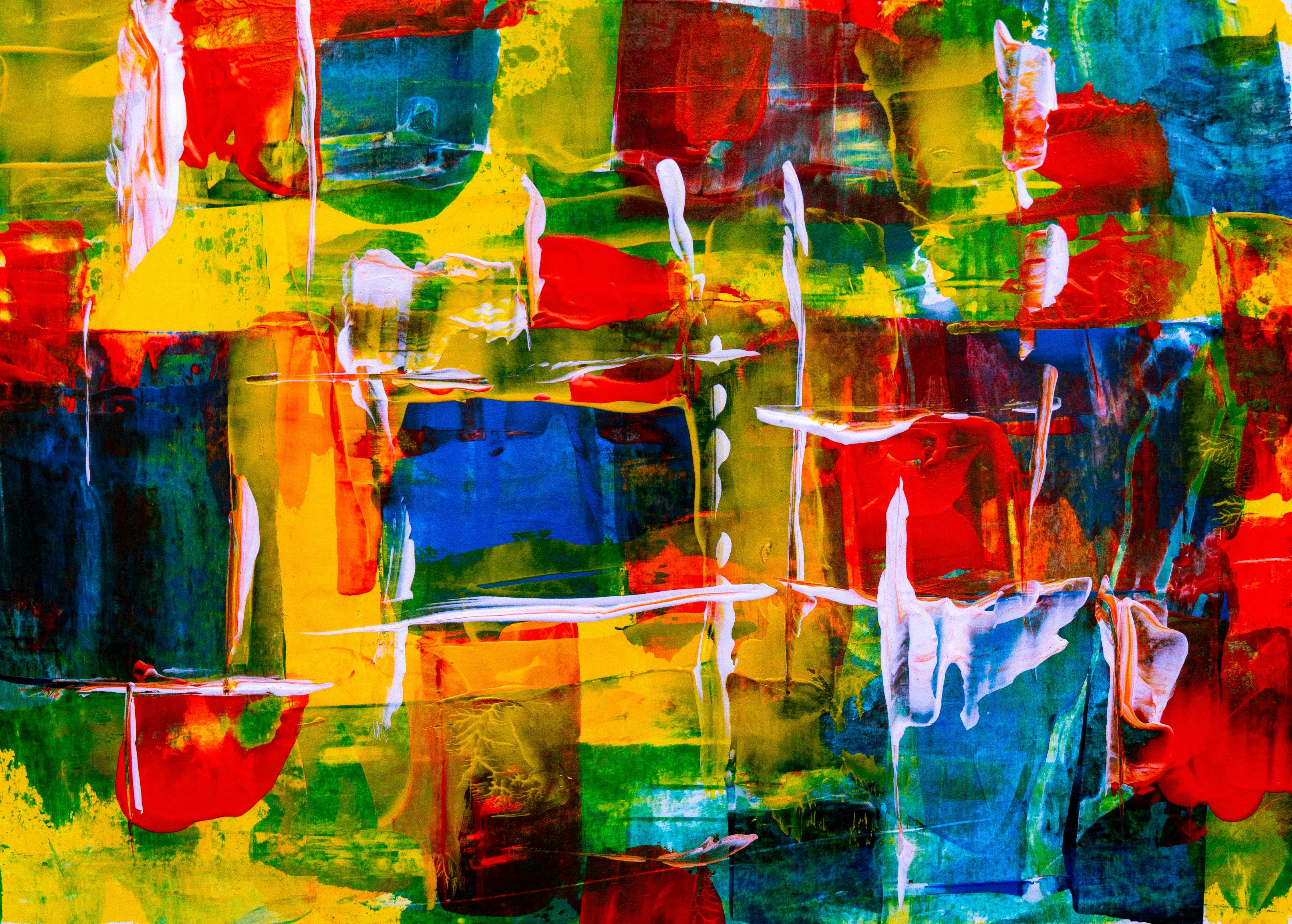 abstract, paint, textures, multicolored, motley, texture, stains, spots