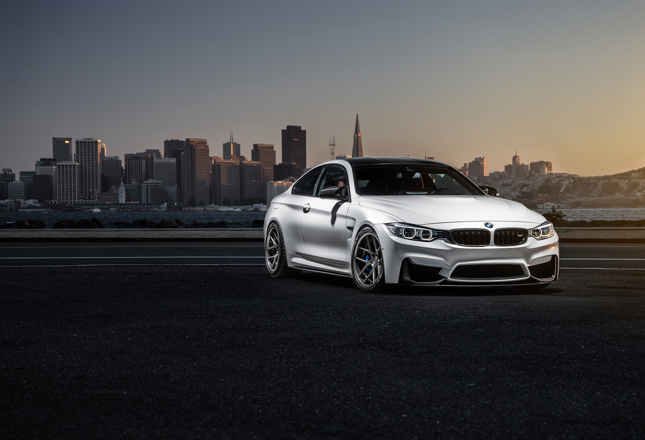 cars, front view, bmw, white, m4, f82