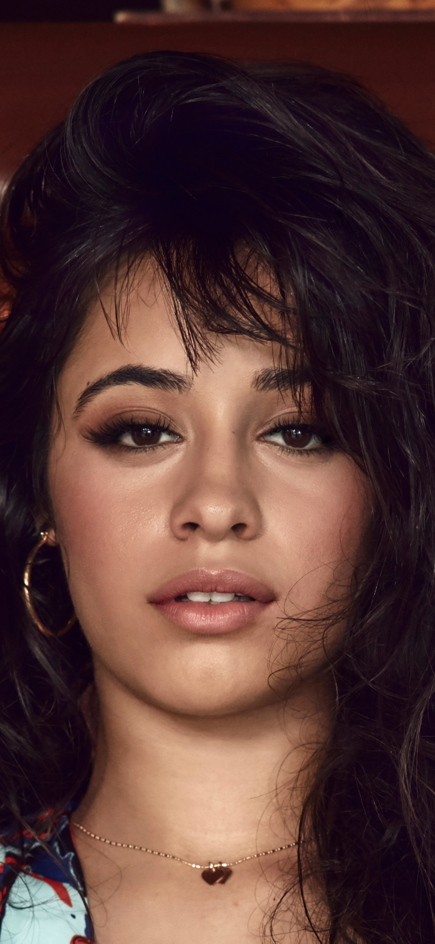 Download mobile wallpaper Music, Singer, Brunette, Brown Eyes, Latina, Camila Cabello for free.