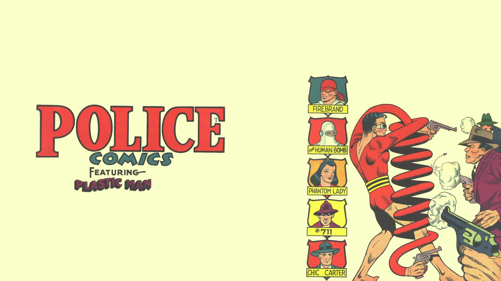 Download mobile wallpaper Comics, Police Comics for free.