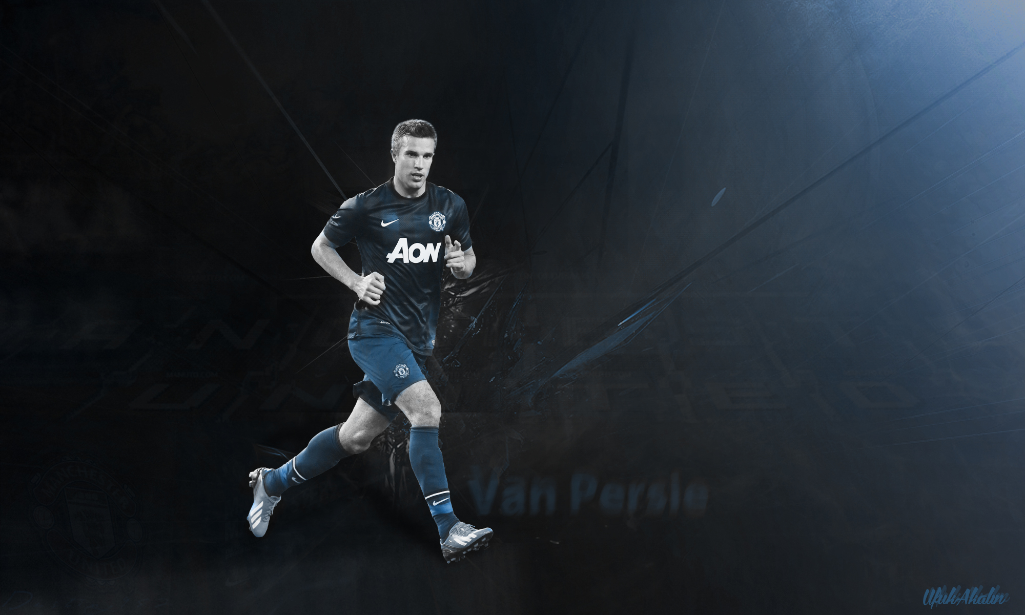 Download mobile wallpaper Sports, Soccer, Robin Van Persie, Manchester United F C for free.